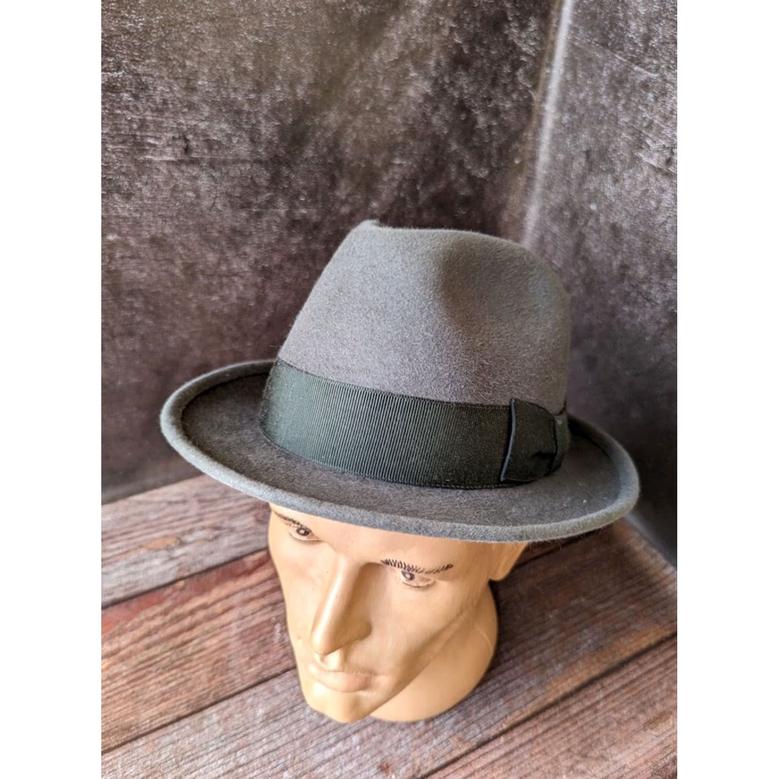 Vintage VINTAGE Botta Switzerland Fedora Hat gray size 55 Mens Womens? Size ONE SIZE - 4 Thumbnail