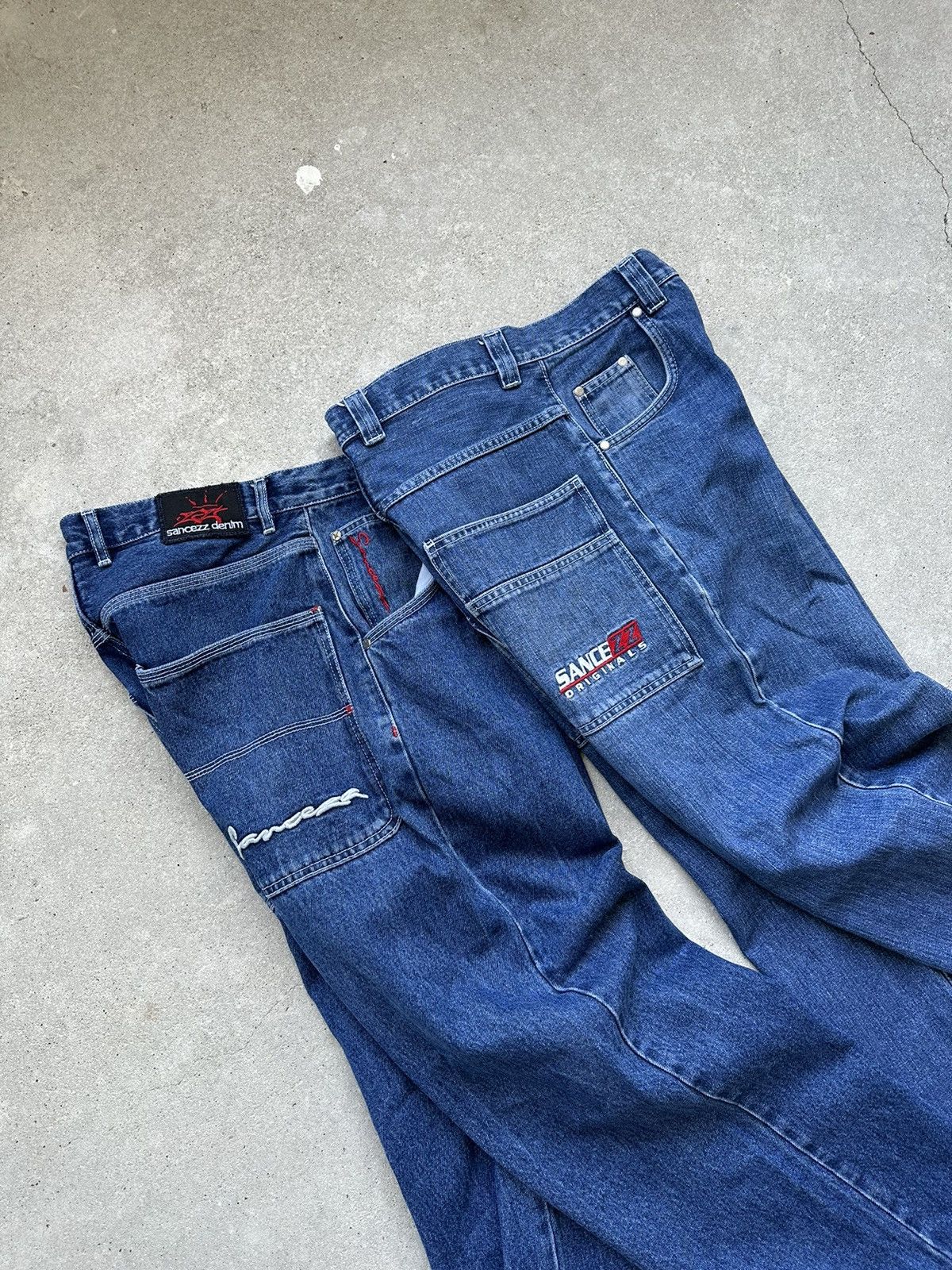 Vintage Vintage Sanchezz Baggy Rap Jeans Size US 32 / EU 48 - 6 Thumbnail
