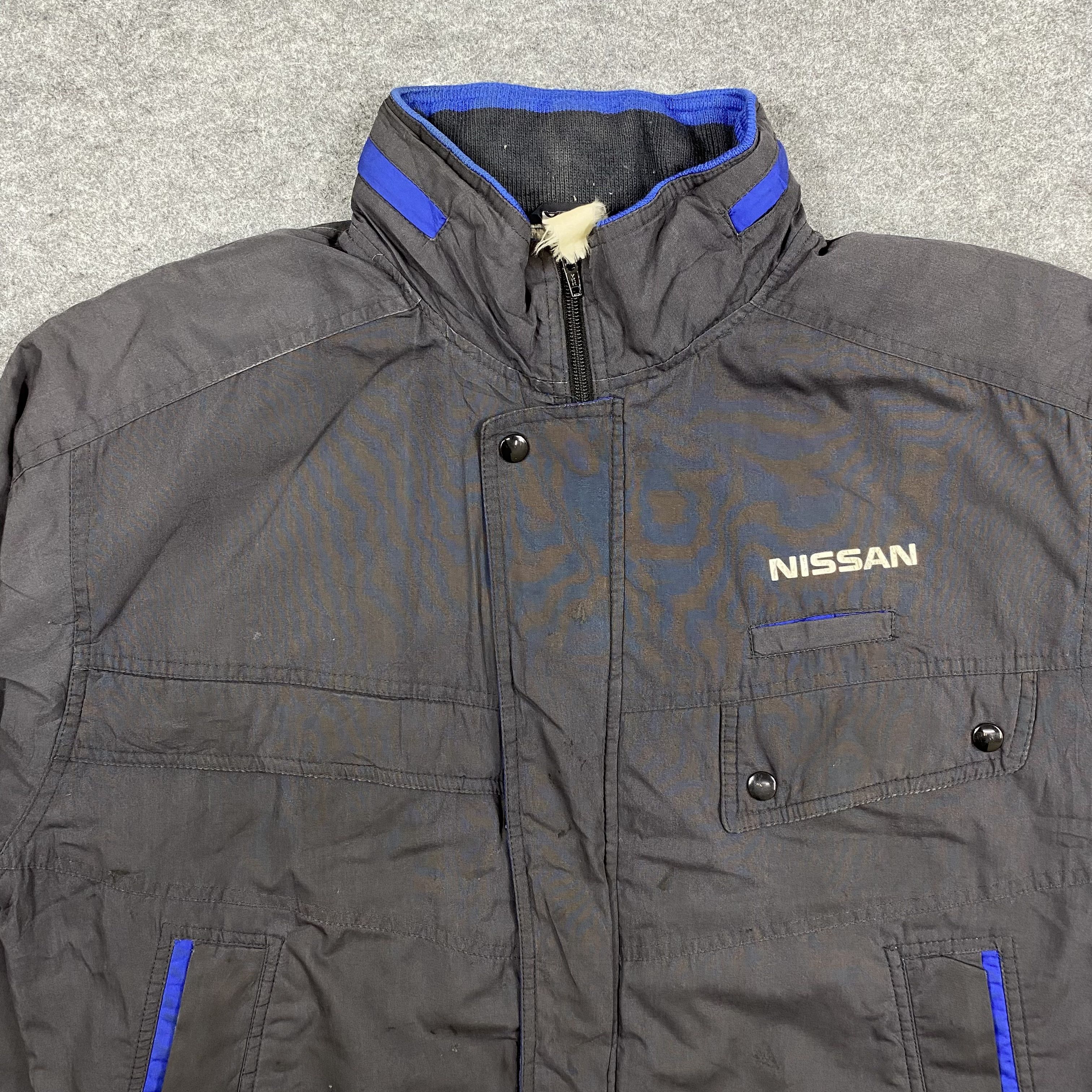 Nissan Vintage Nissan Motors Mechanic Jacket Workwear Altia-J669 Size US L / EU 52-54 / 3 - 7 Thumbnail