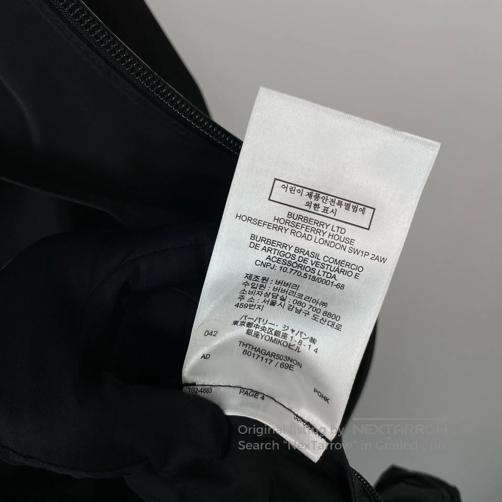 Burberry Burberry Black Hooded Jacket| Size XXS / US 00 / IT 34 - 8 Thumbnail