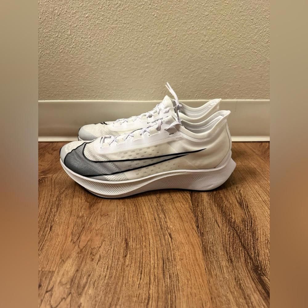 Nike Nike Zoom Fly 3 White Black Size US 12 / EU 45 - 3 Thumbnail