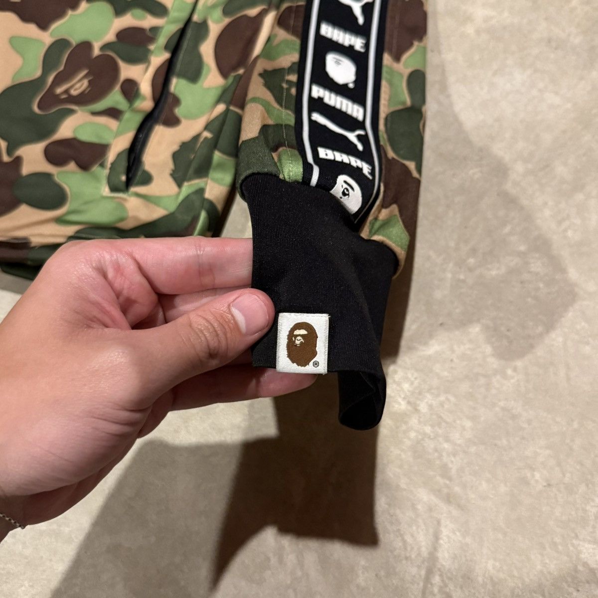 Bape × Puma Bape x Puma ABC Camo Training Zip Up Jacket Bathing Ape F.C. Size US M / EU 48-50 / 2 - 5 Thumbnail