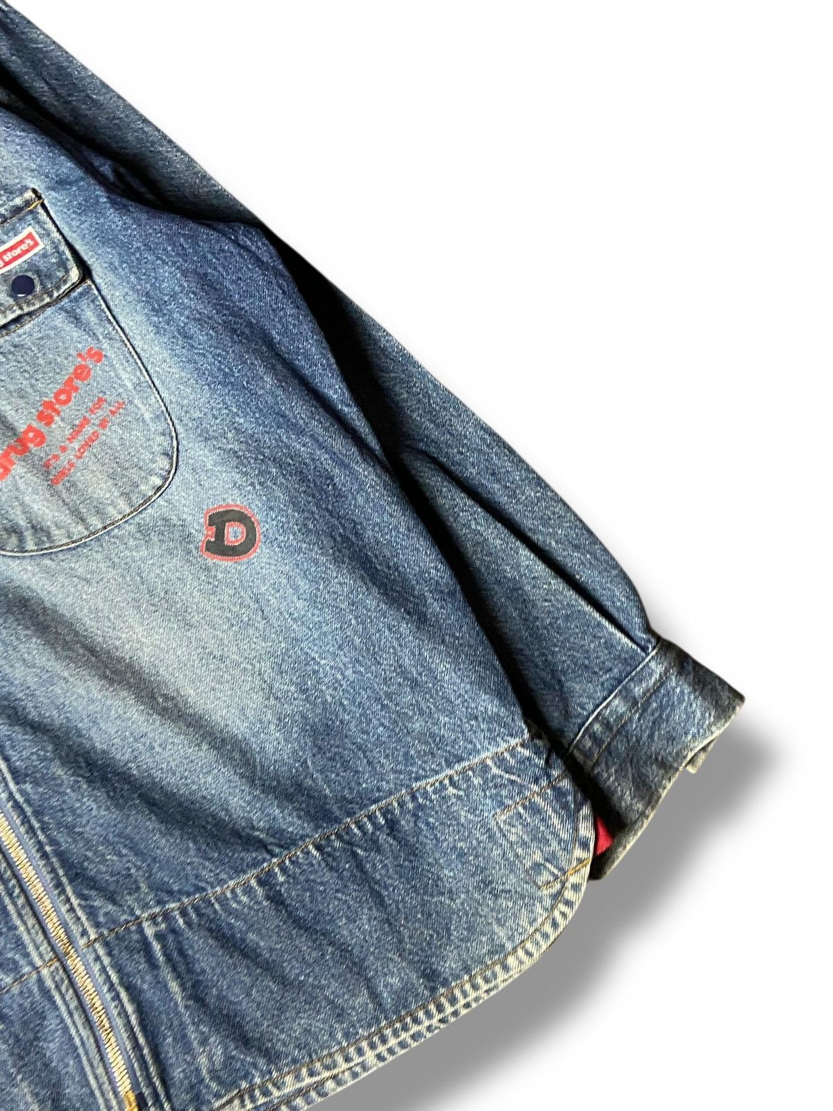 Japanese Brand Drug Store Japanese Brand Denim Jeans Jacket (161) Size US M / EU 48-50 / 2 - 2 Thumbnail