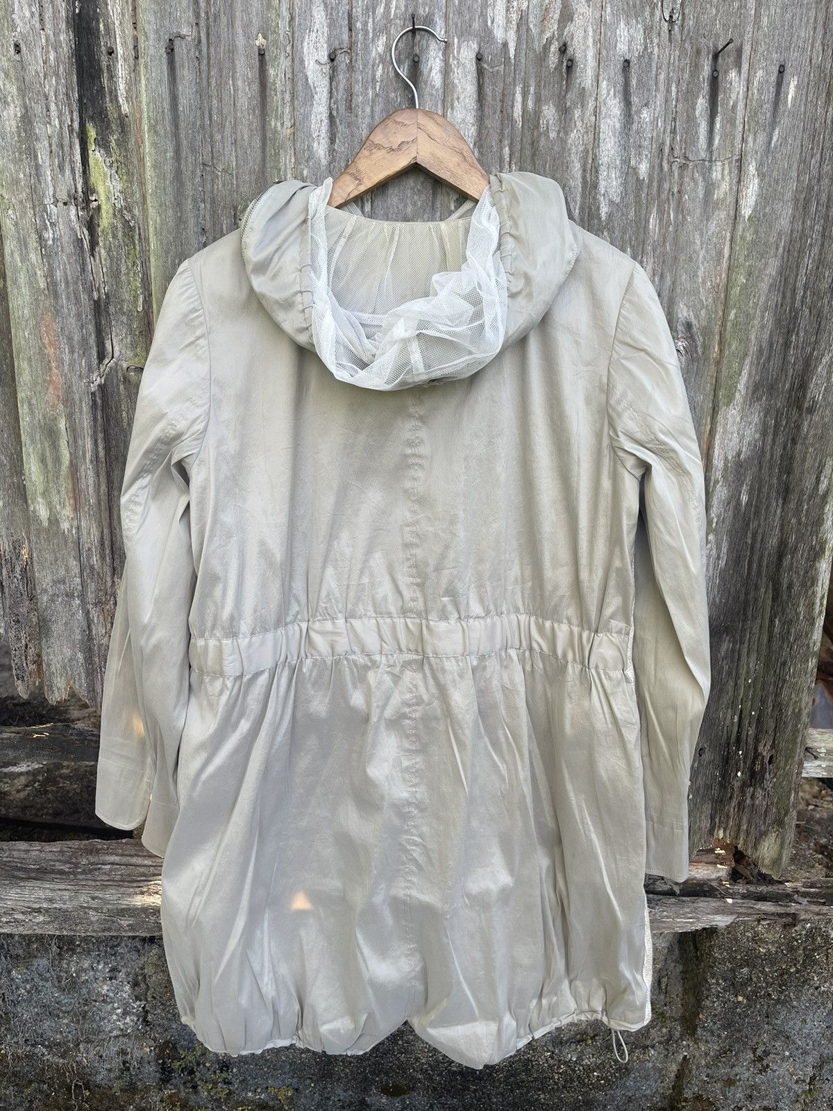 Designer Gabardine K.T Lightweight Technical Hooded Coat - Size 11 Size US M / EU 48-50 / 2 - 10 Thumbnail