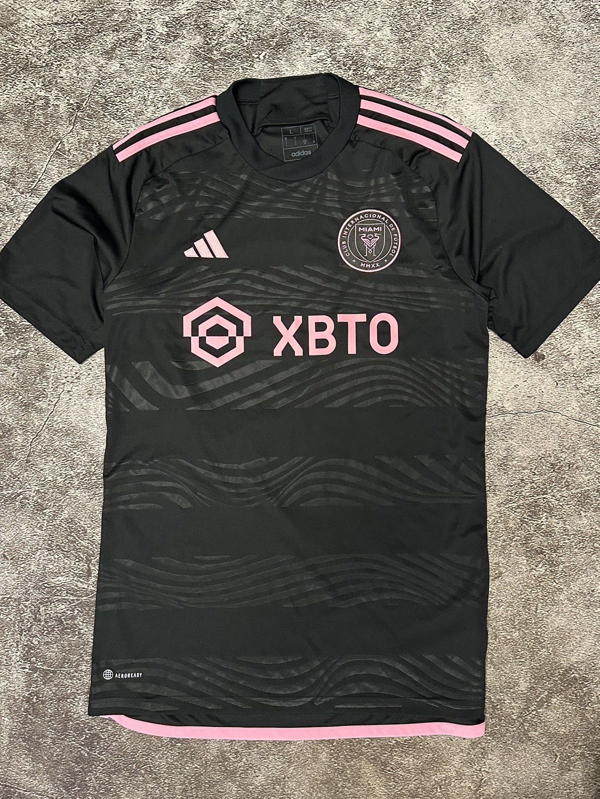 Adidas Inter Miami 2023 Away Jersey | Vintage Soccer Size US L / EU 52-54 / 3 - 1 Thumbnail