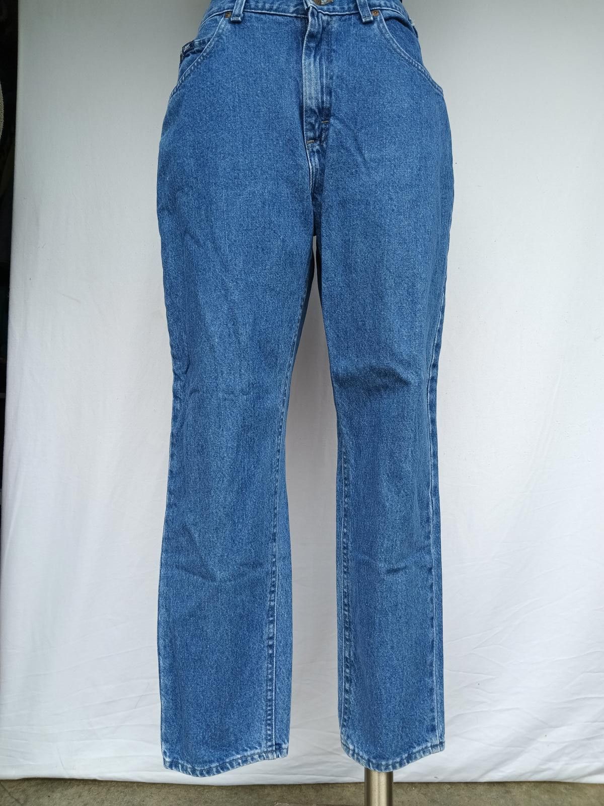 Designer Vintage High-Waisted Denim Jeans Size 32" / US 10 / IT 46 - 1 Thumbnail