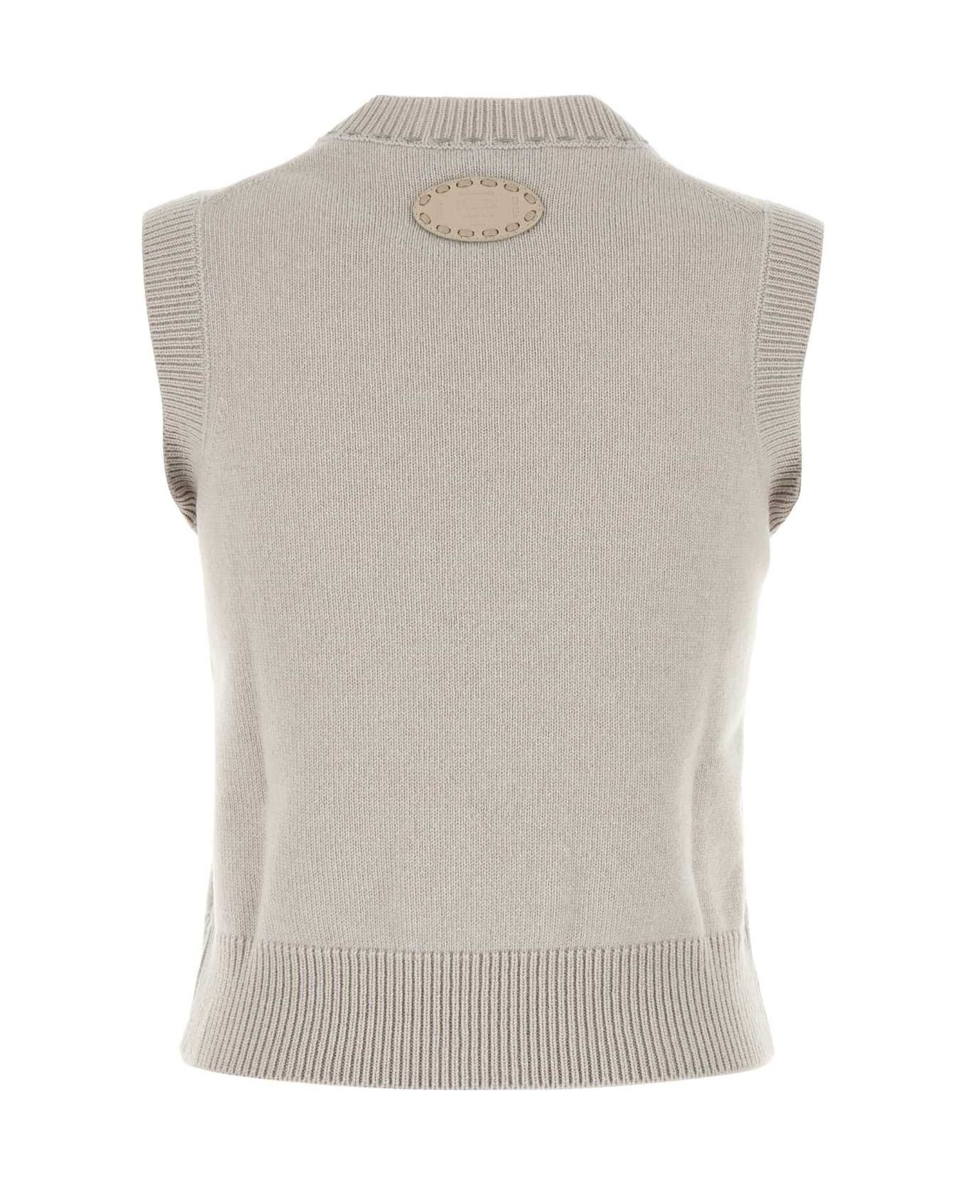 Fendi o1s1wg110326 Gilet in Grey Size S / US 4 / IT 40 - 2 Thumbnail