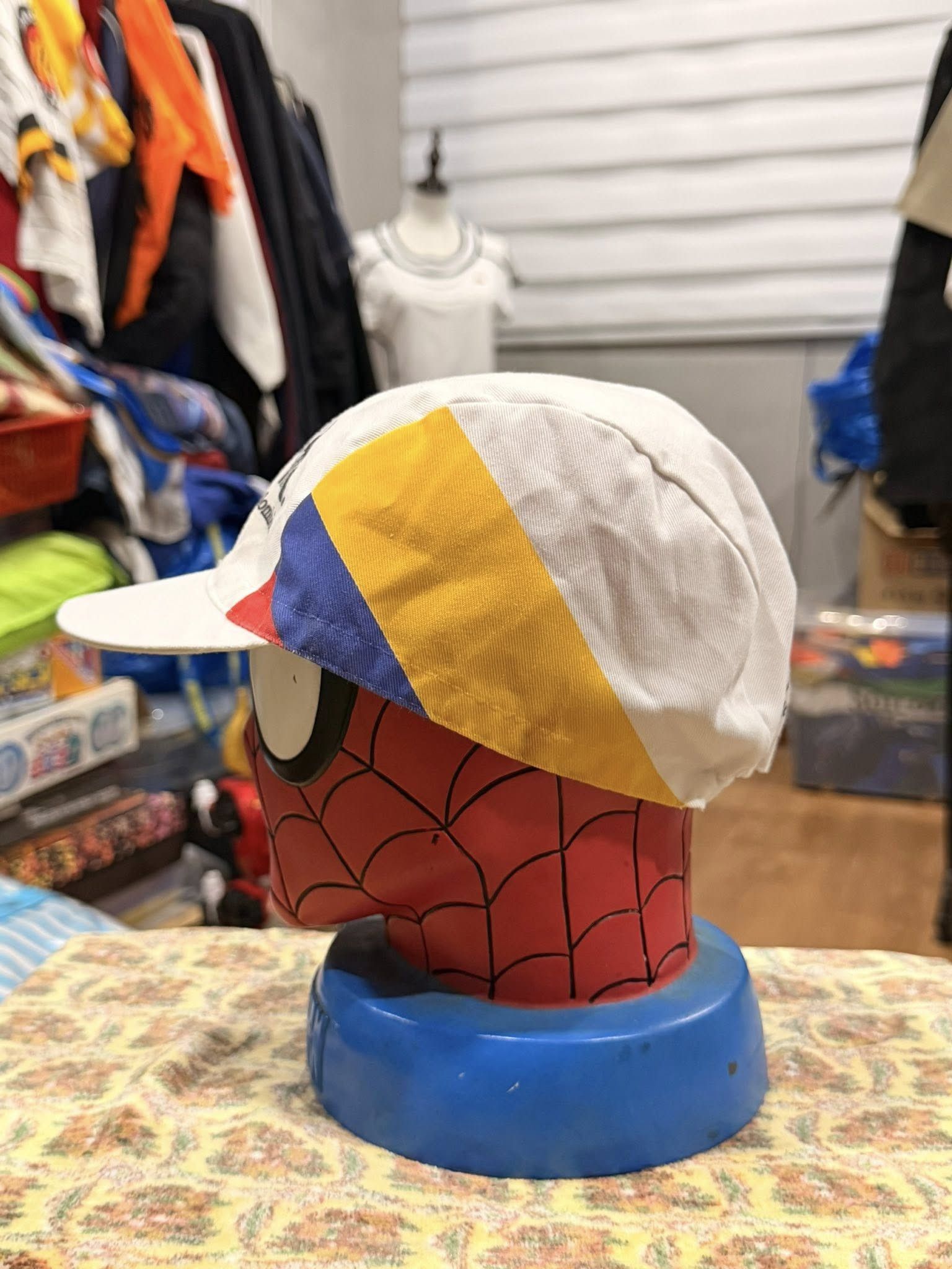 Other vintage Cafe de Colombia bicycle cap 57.5 cm Size ONE SIZE - 8 Thumbnail