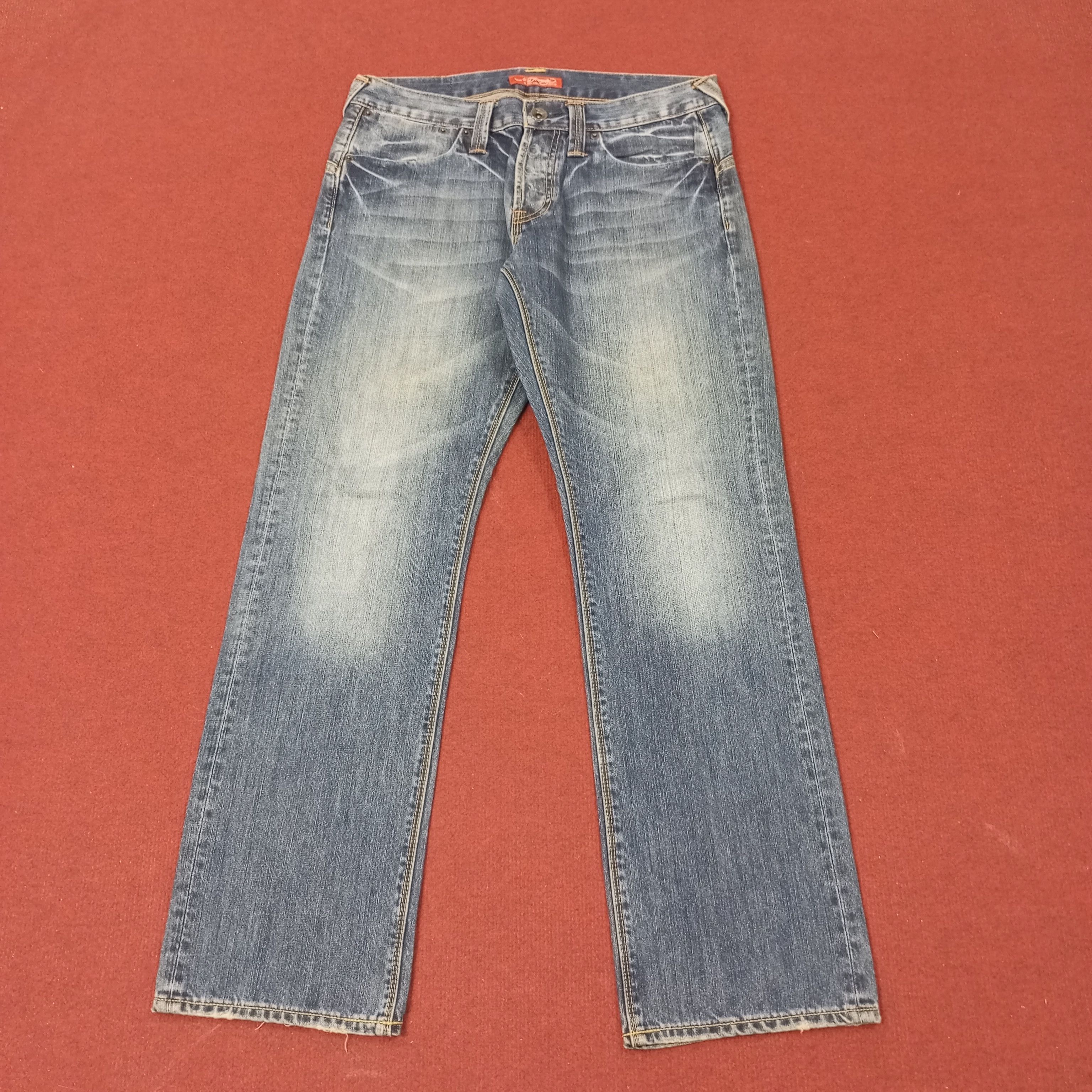 Ed Hardy Ed Hardy by Christian Audigier Custom Art Jeans c228n2 Size US 32 / EU 48 - 4 Thumbnail