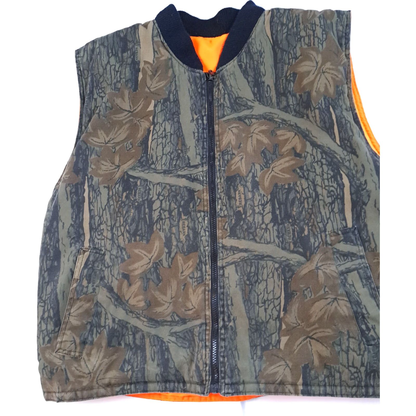 Vintage VINTAGE Bushmaster Vest Camouflage Reversible Hunting Fishing XL Men Bodysuit? Size US XL / EU 56 / 4 - 3 Thumbnail