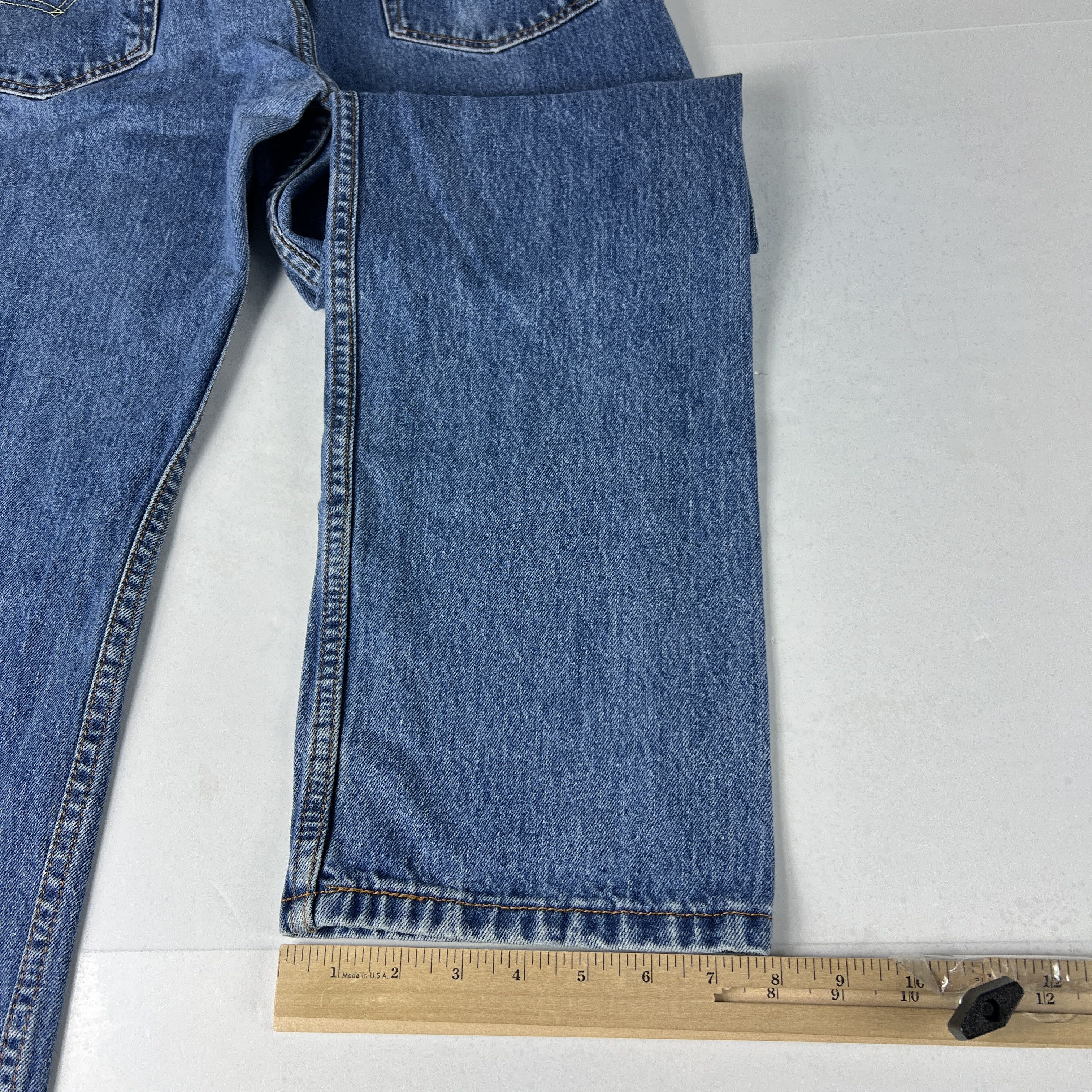 Levi's Levi's Jeans 505 Straight Leg Blue Faded Denim Size US 34 / EU 50 - 12 Thumbnail