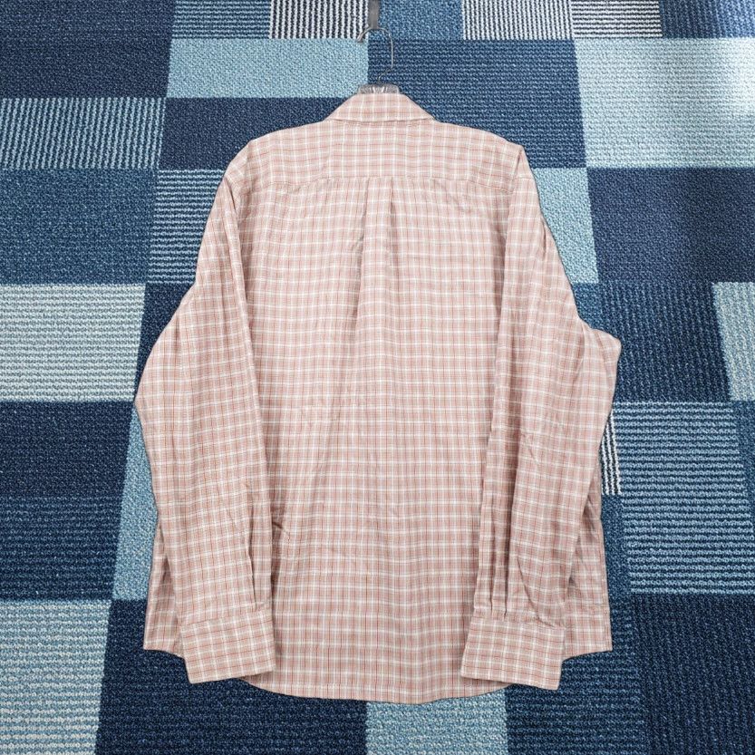 Eddie Bauer Eddie Bauer Button-Down Shirt Mens L Large Orange Wrinkle Free Plaid Long Sleeve Size US L / EU 52-54 / 3 - 1 Thumbnail
