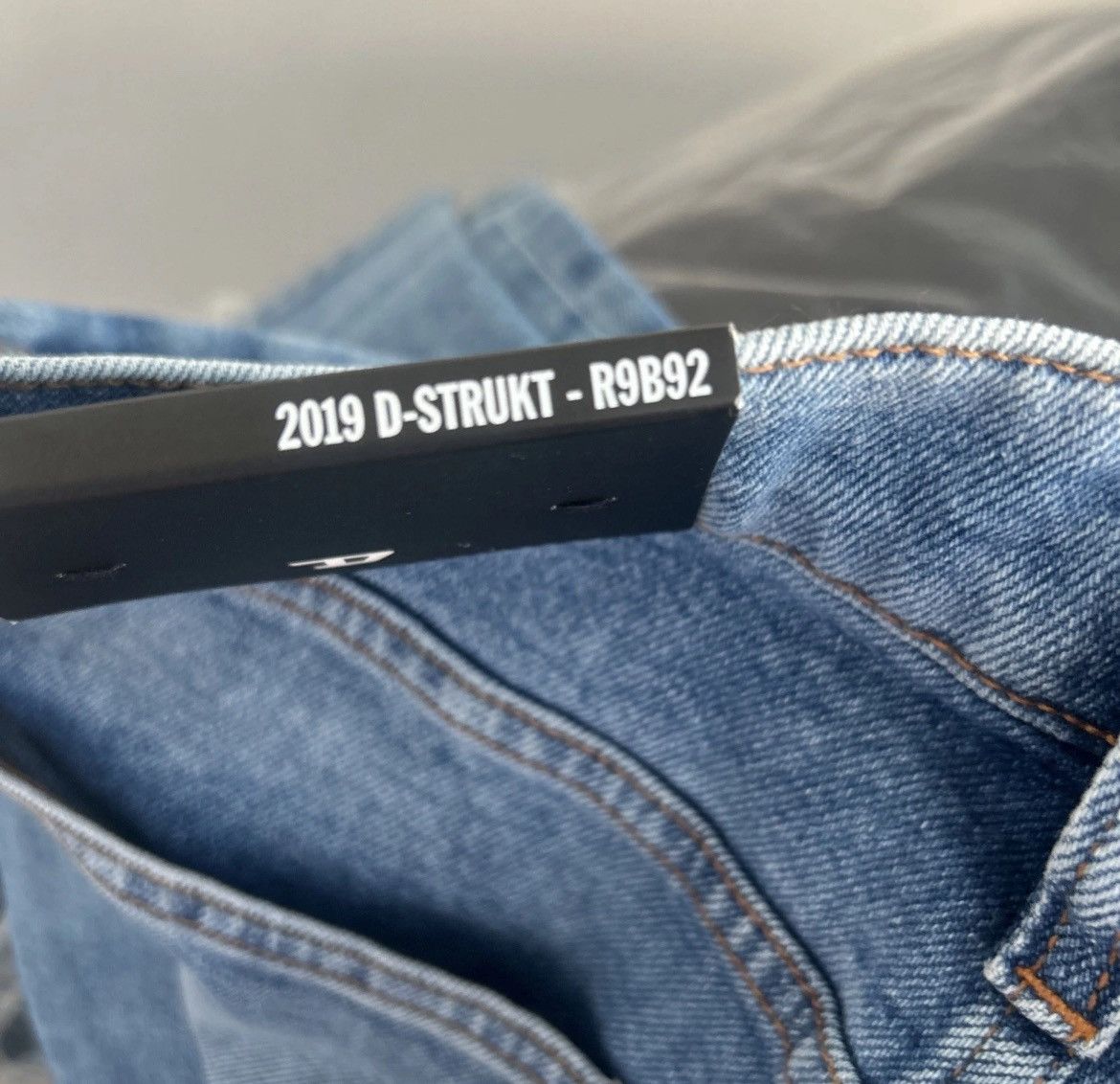 Diesel DIESEL Men Jeans W34 x 34 D-Strukt R9B92 Jeans Size US 32 / EU 48 - 7 Thumbnail