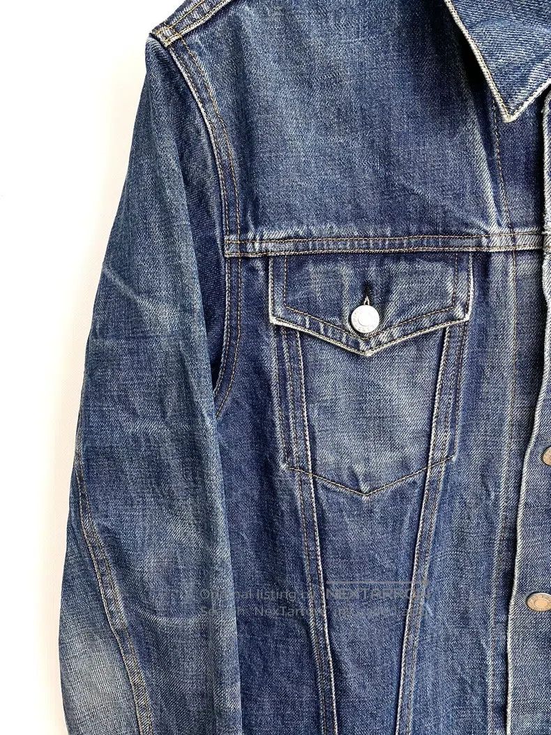 Helmut Lang HELMUT LANG Washed Blue Denim Jacket Size US S / EU 44-46 / 1 - 2 Thumbnail