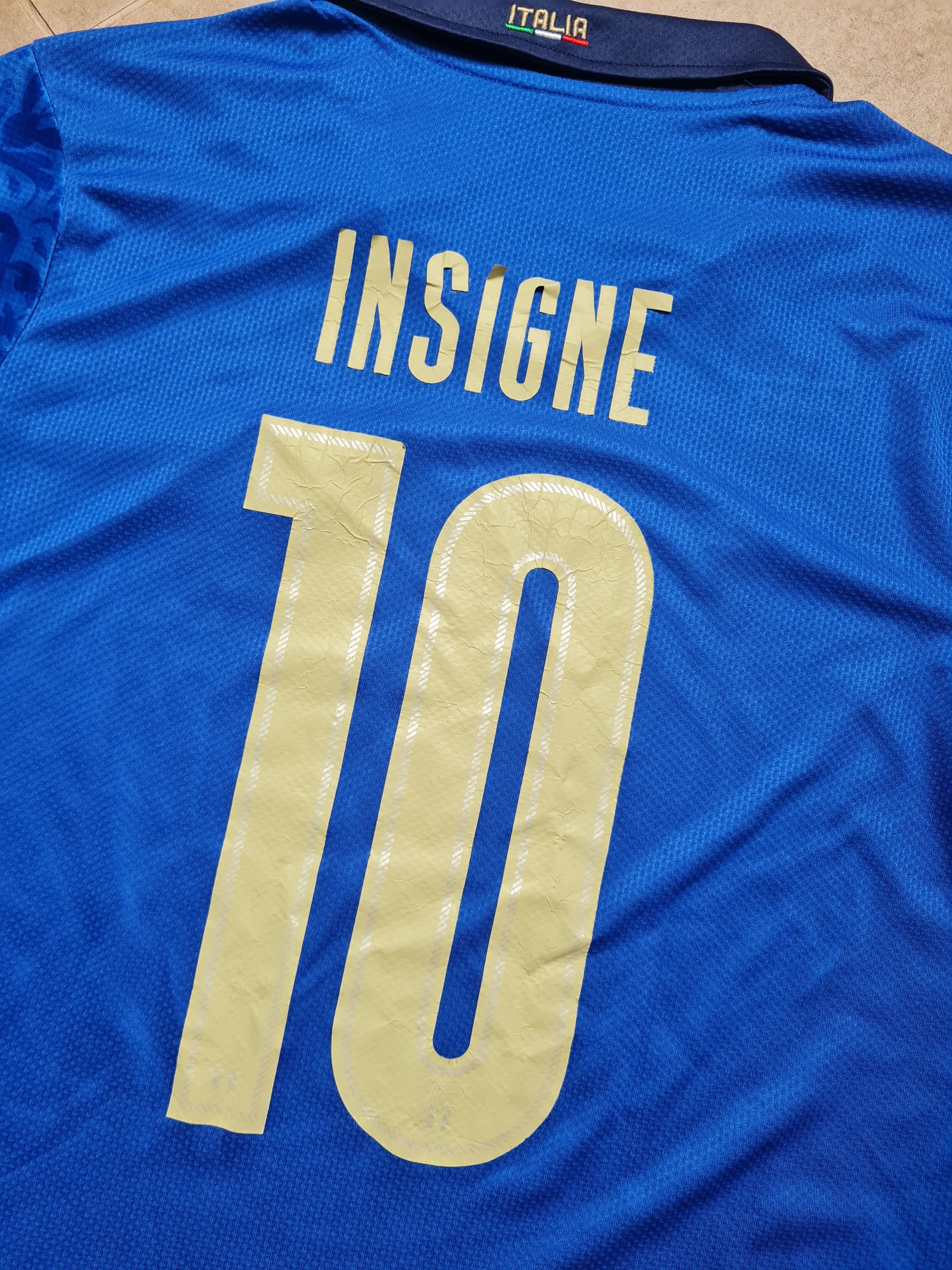 Puma Puma Lorenzo Insigne Italy Euro 2020 #10 Football Shirt Size US M / EU 48-50 / 2 - 18 Thumbnail