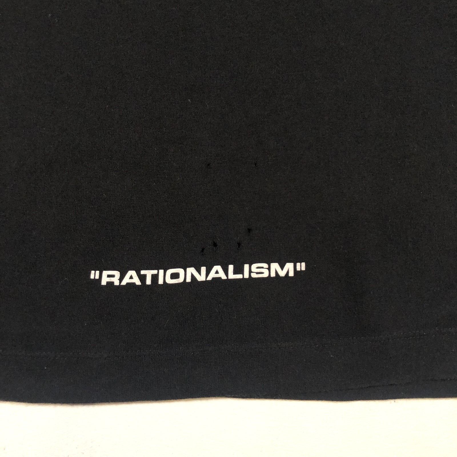 Off-White Off White Rationalism Black Blue Tee T Shirt Size Large L Size US L / EU 52-54 / 3 - 5 Thumbnail
