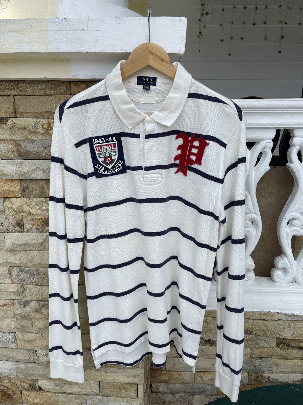 Polo Ralph Lauren Rare🔥 POLO RALPH LAUREN Long Sleeve T Shirt Size US M / EU 48-50 / 2 - 1 Thumbnail