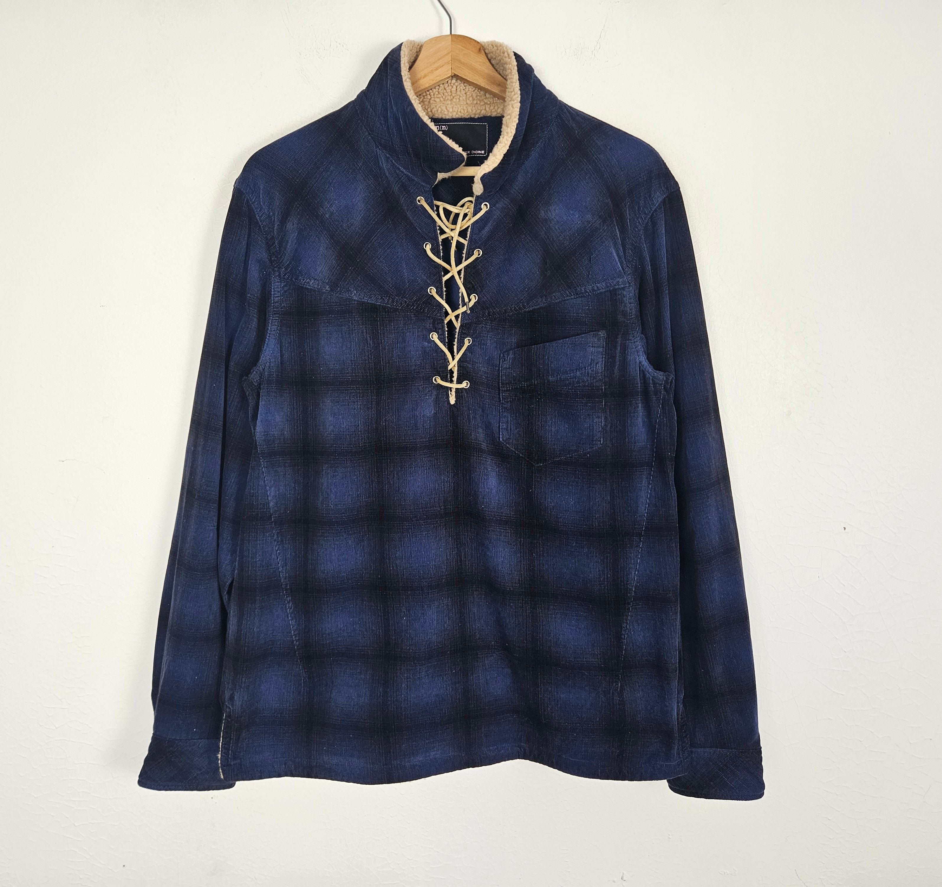 Number (N)ine Number Nine Hockey Flannel Size US L / EU 52-54 / 3 - 2 Thumbnail