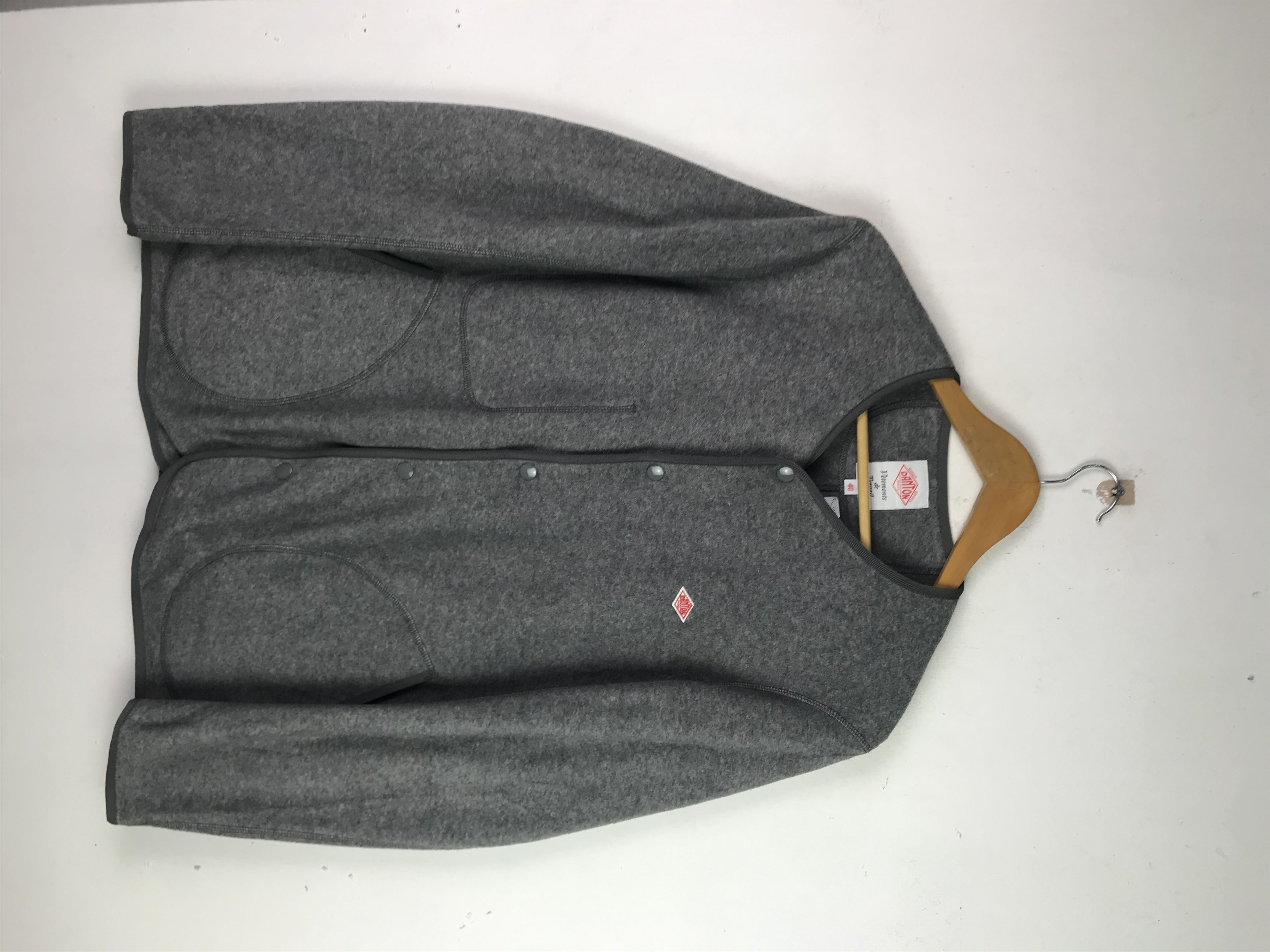 Danton × Japanese Brand VINTAGE DANTON VETEMENTS DE TRAVAIL FLEECE JACKET Size US M / EU 48-50 / 2 - 1 Thumbnail