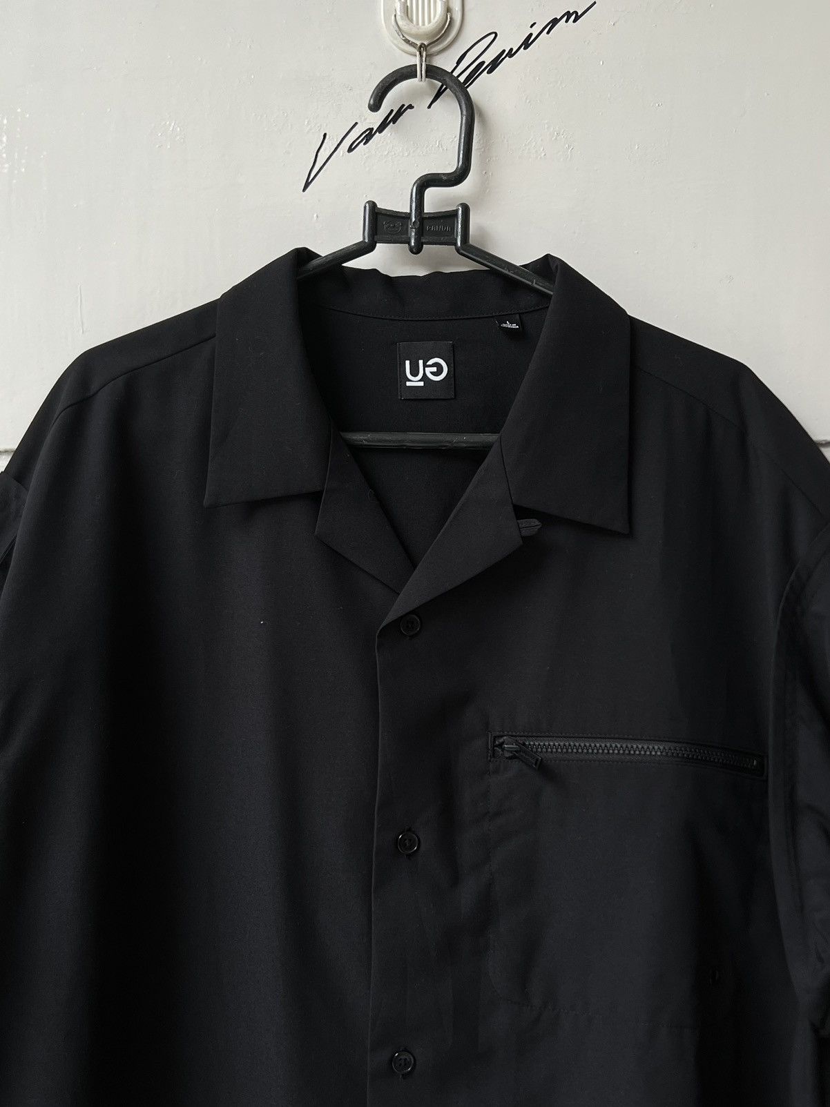 GU × Undercover GU Black Boxy Shirt Size US L / EU 52-54 / 3 - 3 Thumbnail