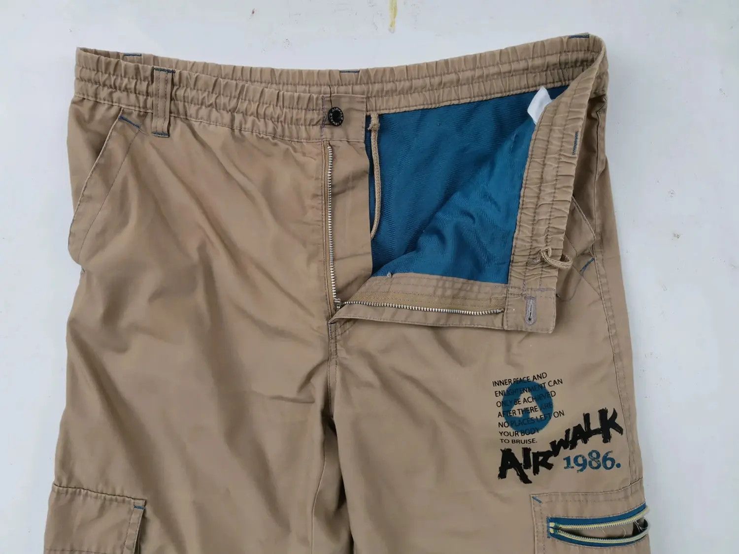 Airwalk Rare!!! Airwalk 1986 Tactical Cargo Multipocket Pants Size US 36 / EU 52 - 9 Thumbnail
