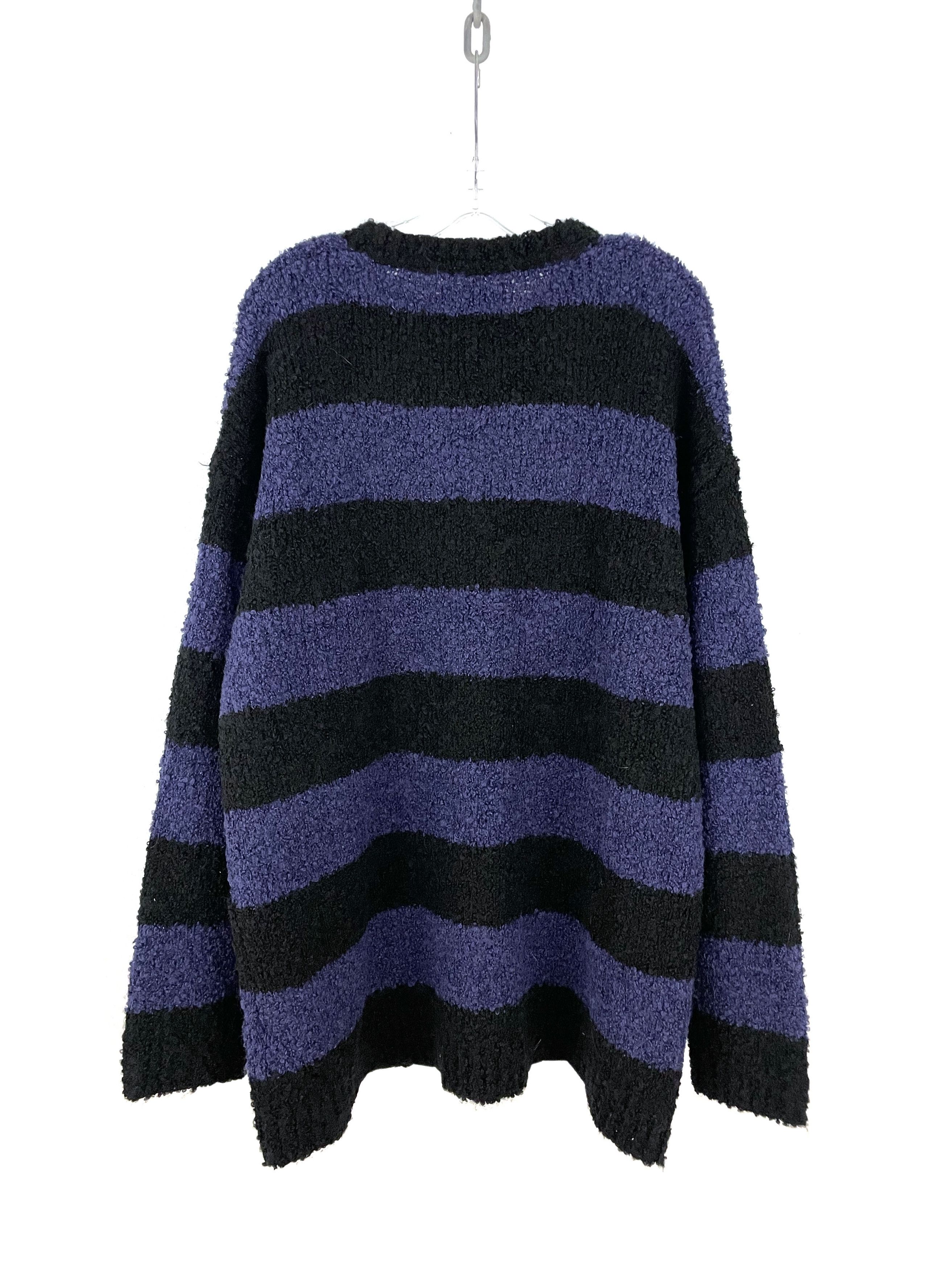 Number (N)ine Striped Alpaca Sweater Size US M / EU 48-50 / 2 - 6 Thumbnail