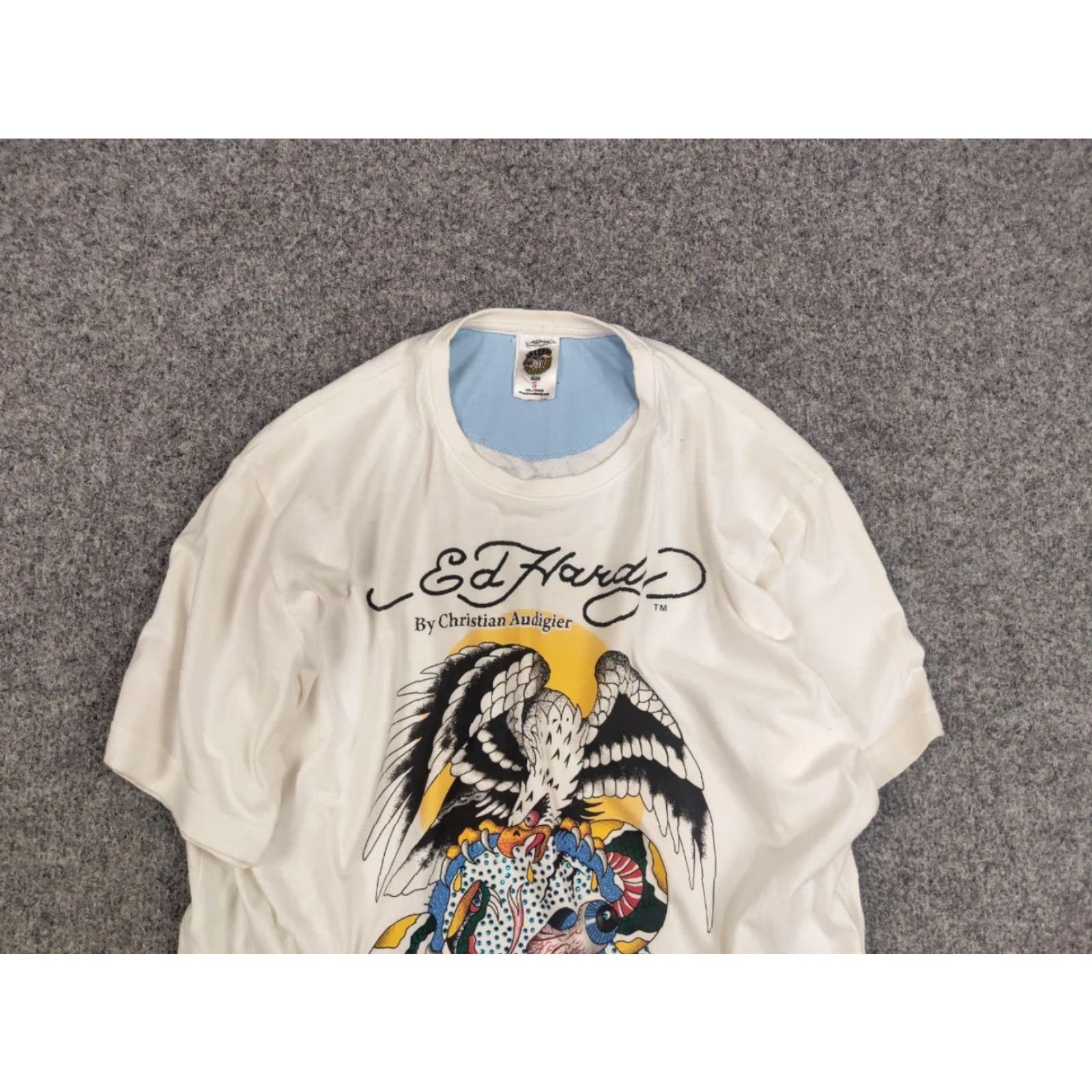 Ed Hardy VINTAGE Ed Hardy Christian Audigier Logo shirt Y2K Style Size US S / EU 44-46 / 1 - 3 Thumbnail