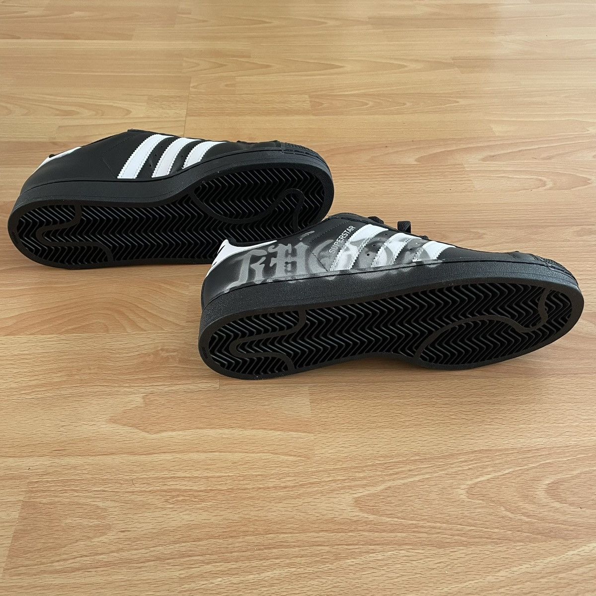 Adidas Custom Superstar 2 x Kal Banx black sneaker Size US 9 / IT 39 - 5 Thumbnail