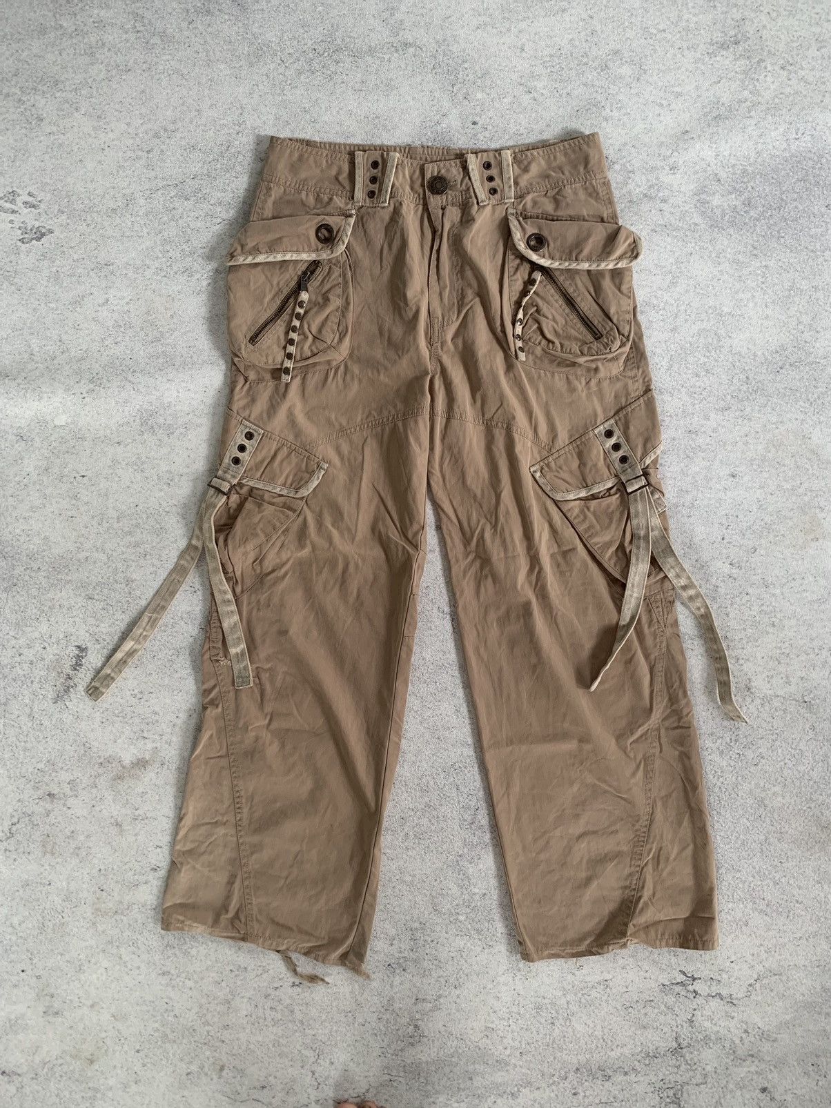 Bondage cargo pants