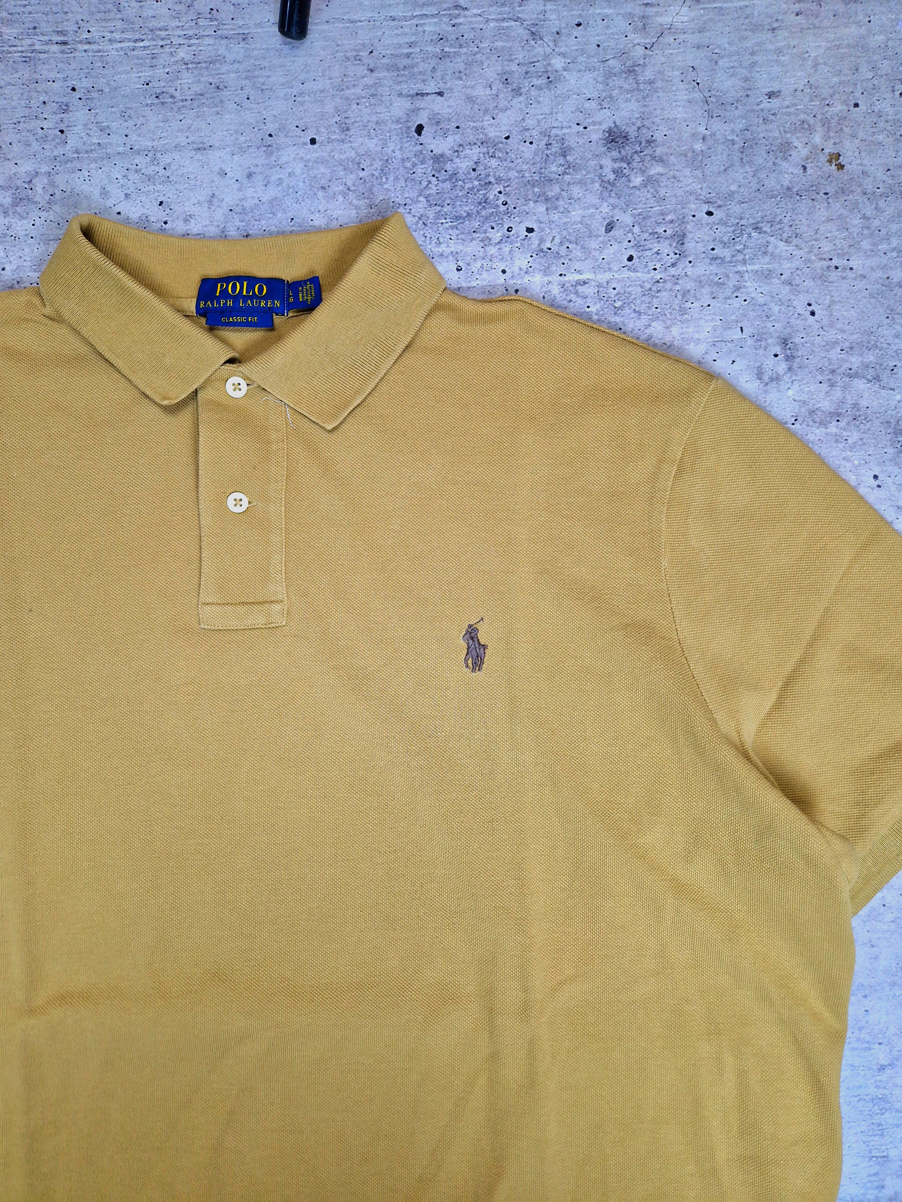 Polo Ralph Lauren Polo Ralph Lauren Classic Mesh Custom Slim Fit Polo Shirt Size US L / EU 52-54 / 3 - 2 Thumbnail