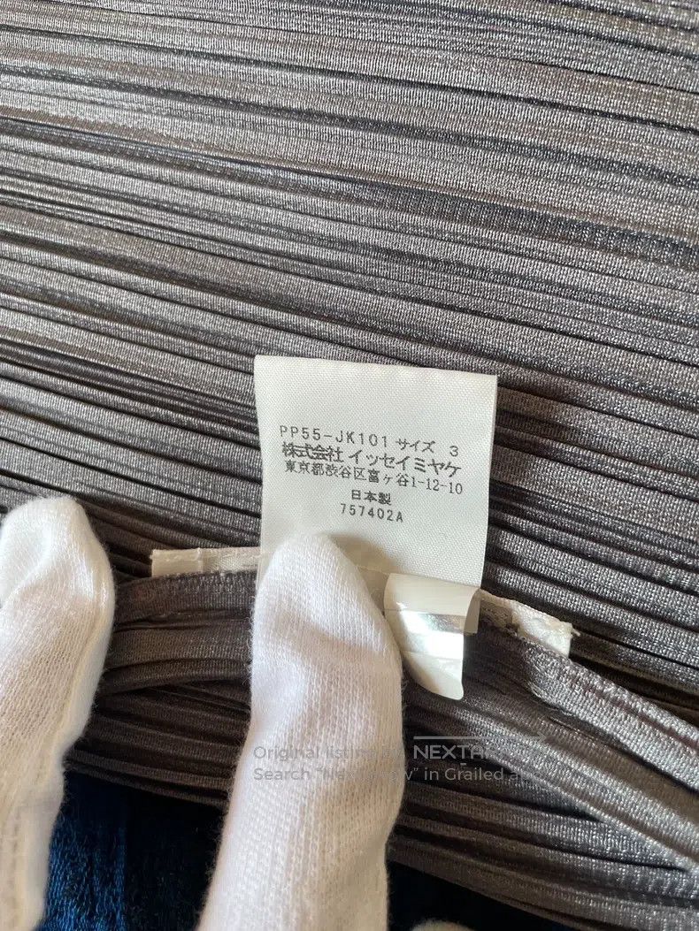 Issey Miyake Issey Miyake Grey Ruched Tank Top Size L / US 10 / IT 46 - 2 Thumbnail