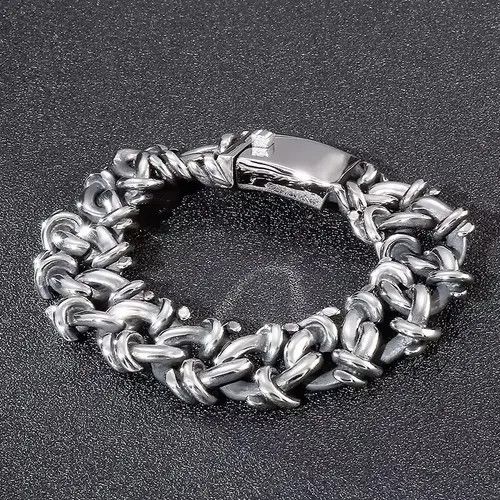 Jewelry Akasaka x Ishii Wide Cuban Chain Bracelets Size ONE SIZE - 1 Thumbnail
