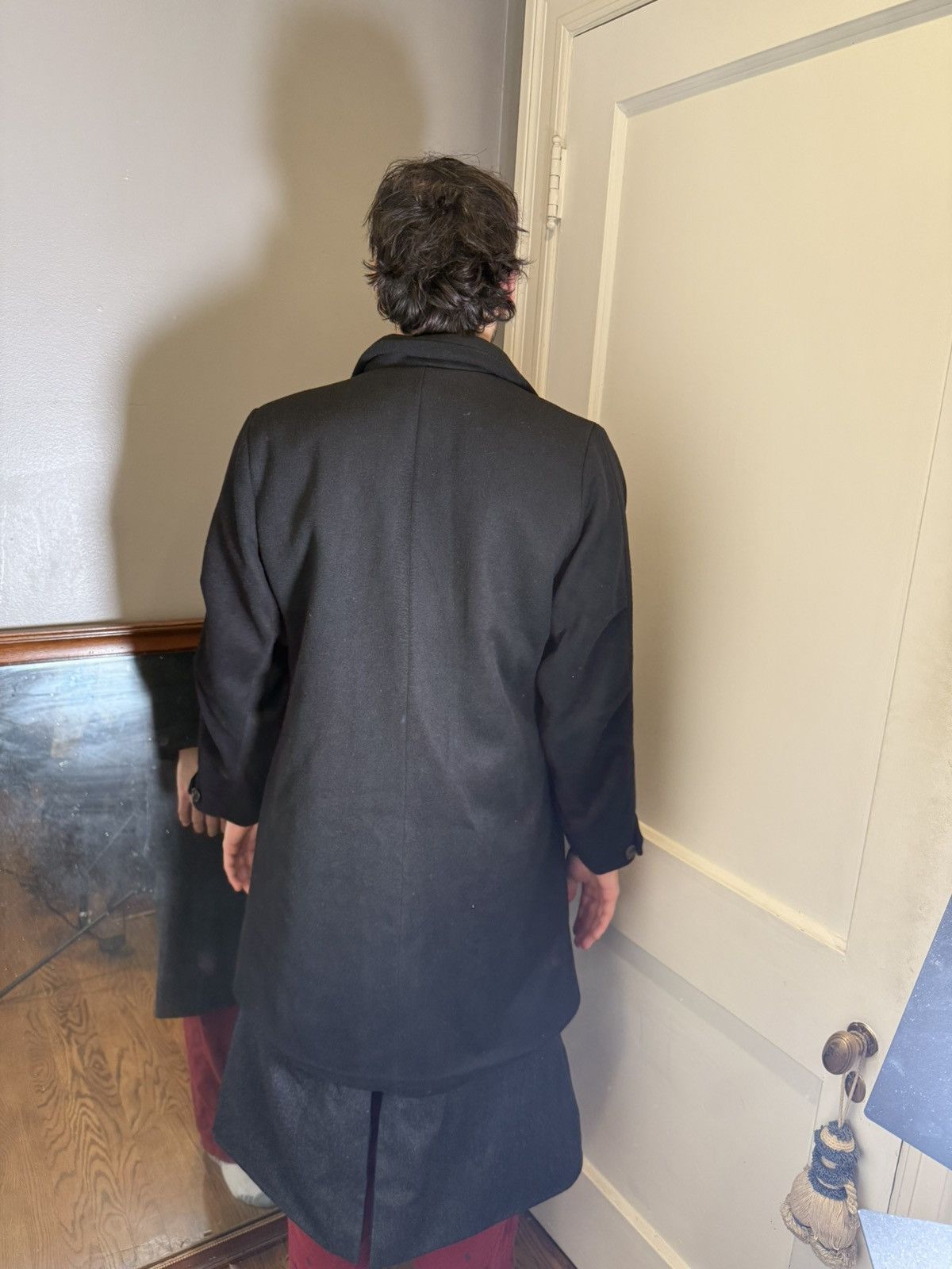 Other Myus Studio FW24 "Death of Salesman" Layered Trenchcoat Size L / US 10 / IT 46 - 16 Thumbnail