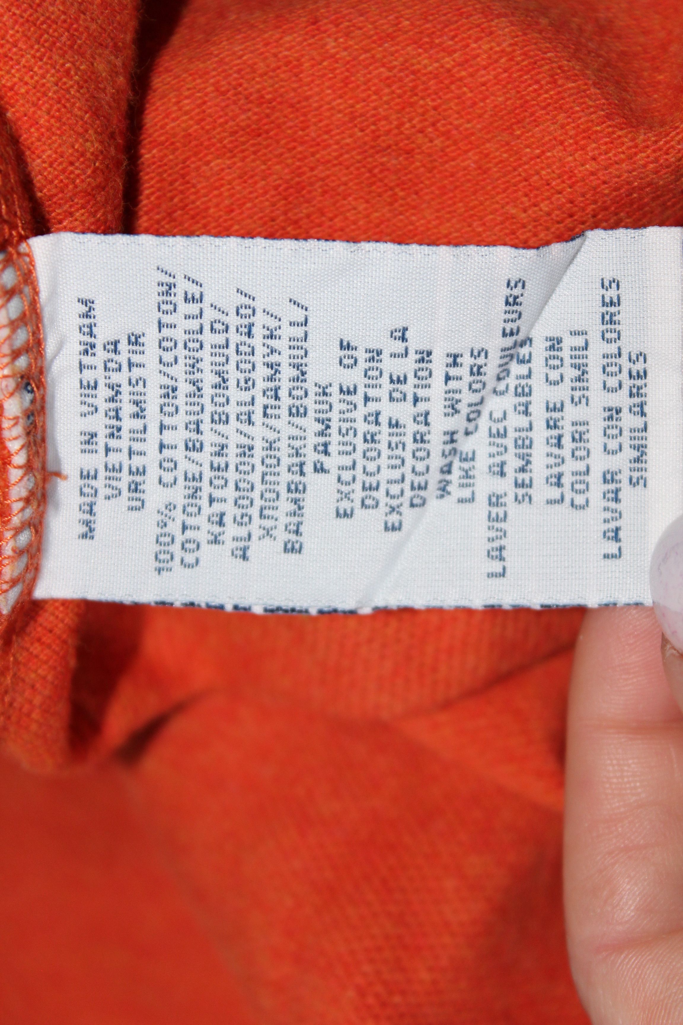 Polo Ralph Lauren RALPH LAUREN Long Sleeve Orange Shirt Top Size 2XL Size US XXL / EU 58 / 5 - 9 Thumbnail