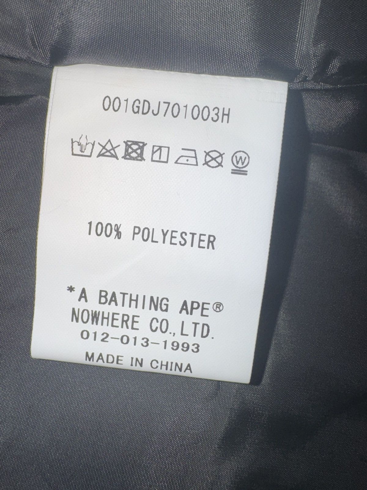 Bape Bape windbreaker Size US S / EU 44-46 / 1 - 6 Thumbnail
