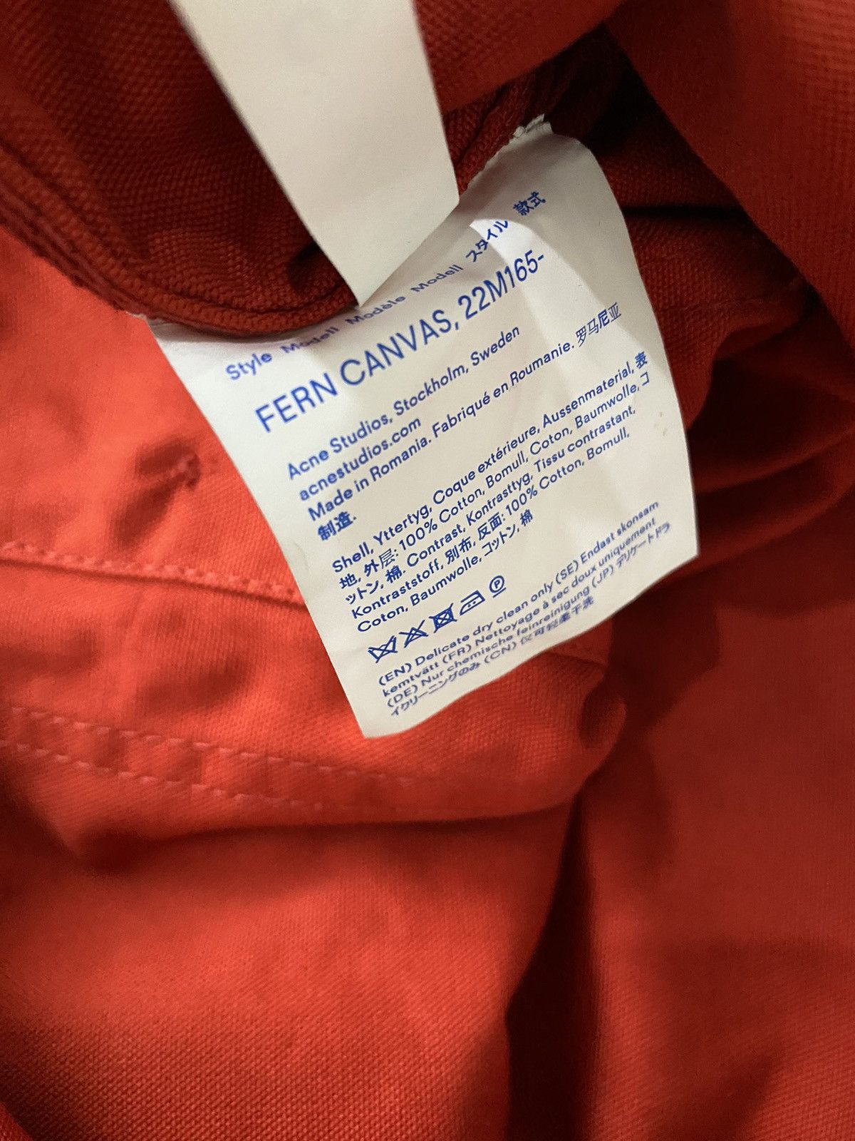 Acne Studios Acne Studios Fern Letterbox Waterproof Parka Jacket Size US M / EU 48-50 / 2 - 10 Thumbnail