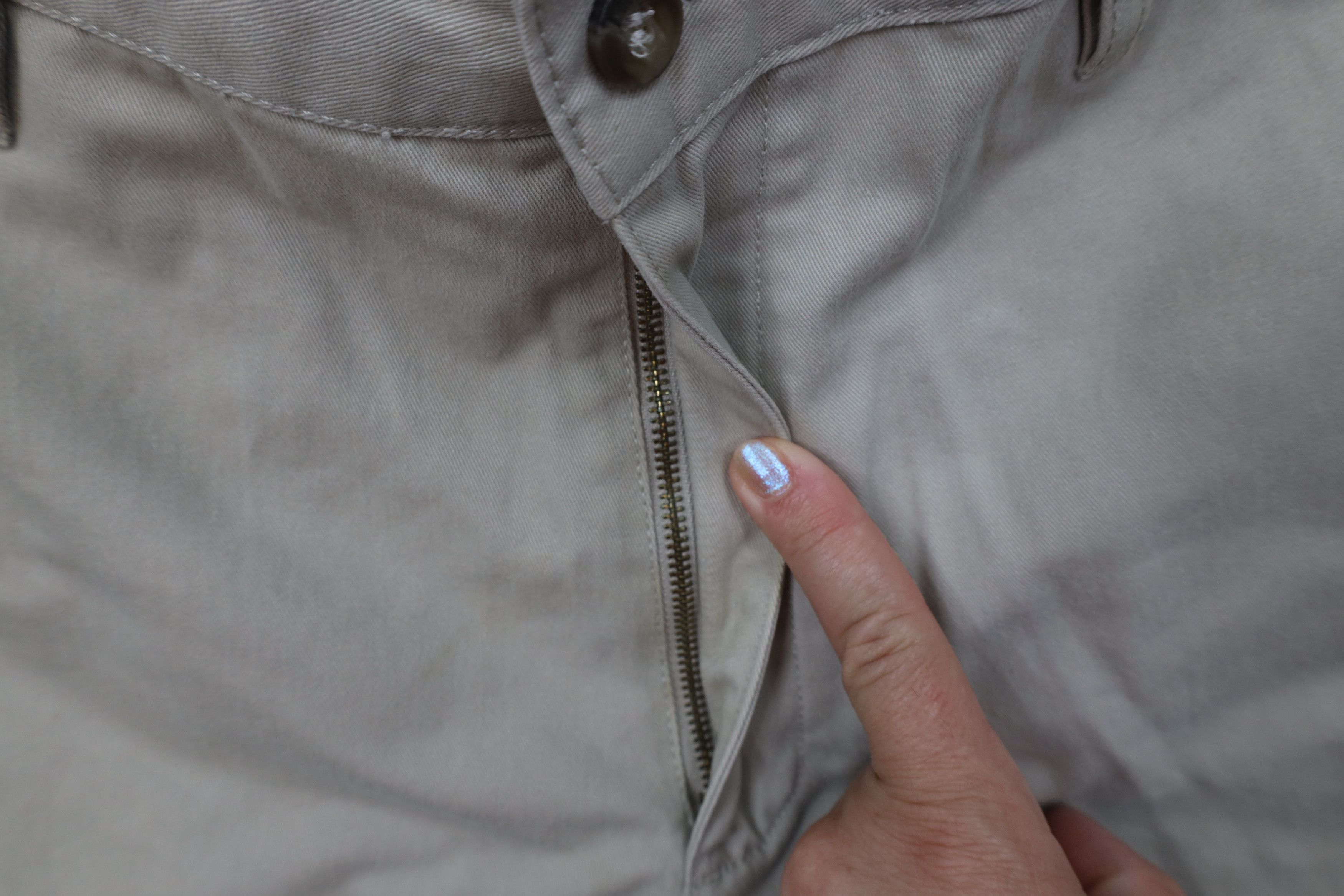 Vintage Vintage 90s Streetwear Wide Leg Chino Pants Khaki Beige Size US 32 / EU 48 - 9 Thumbnail