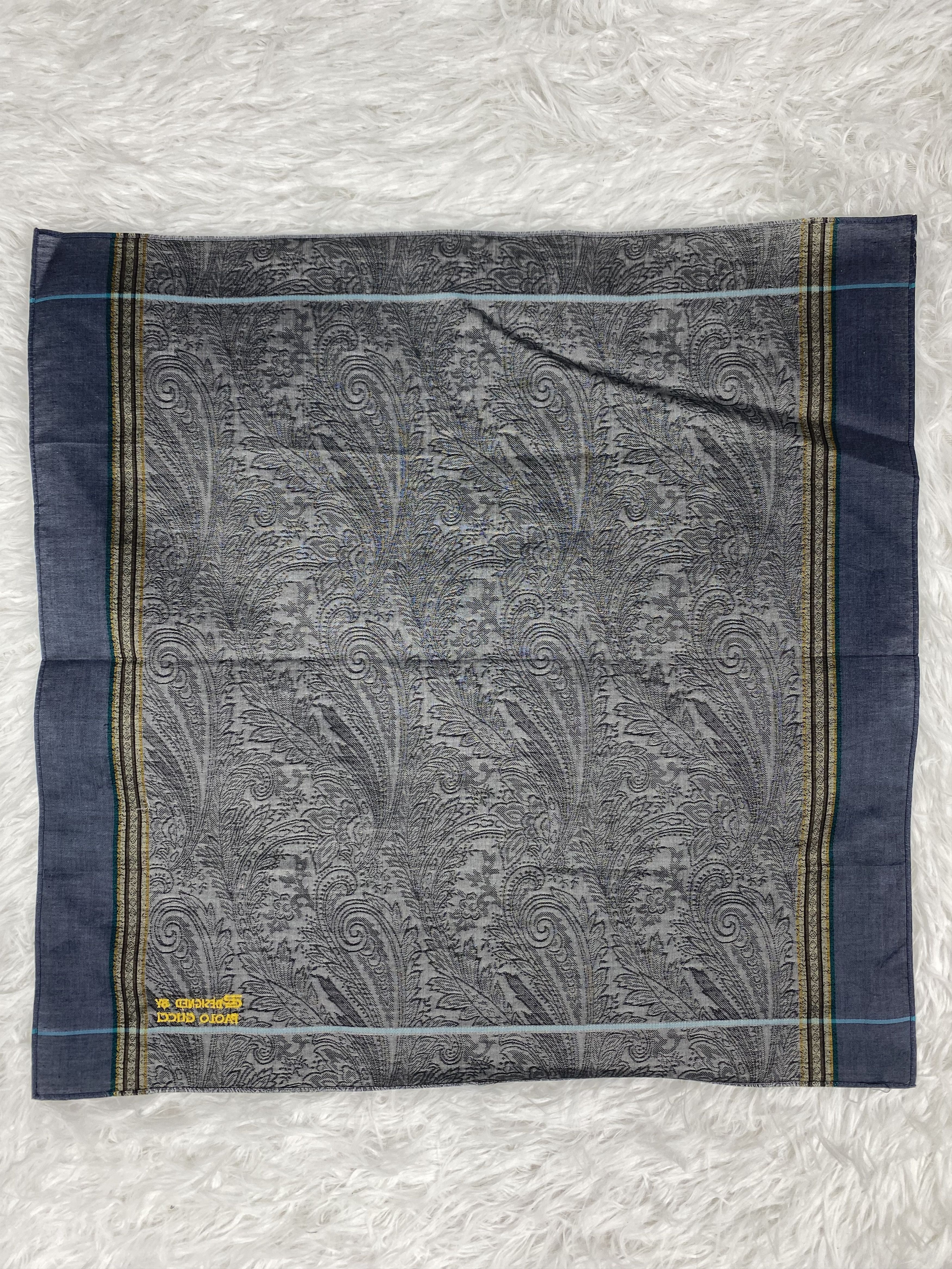 Paolo Gucci Vintage Paolo Gucci Handkerchief PH0078 Size ONE SIZE - 5 Thumbnail