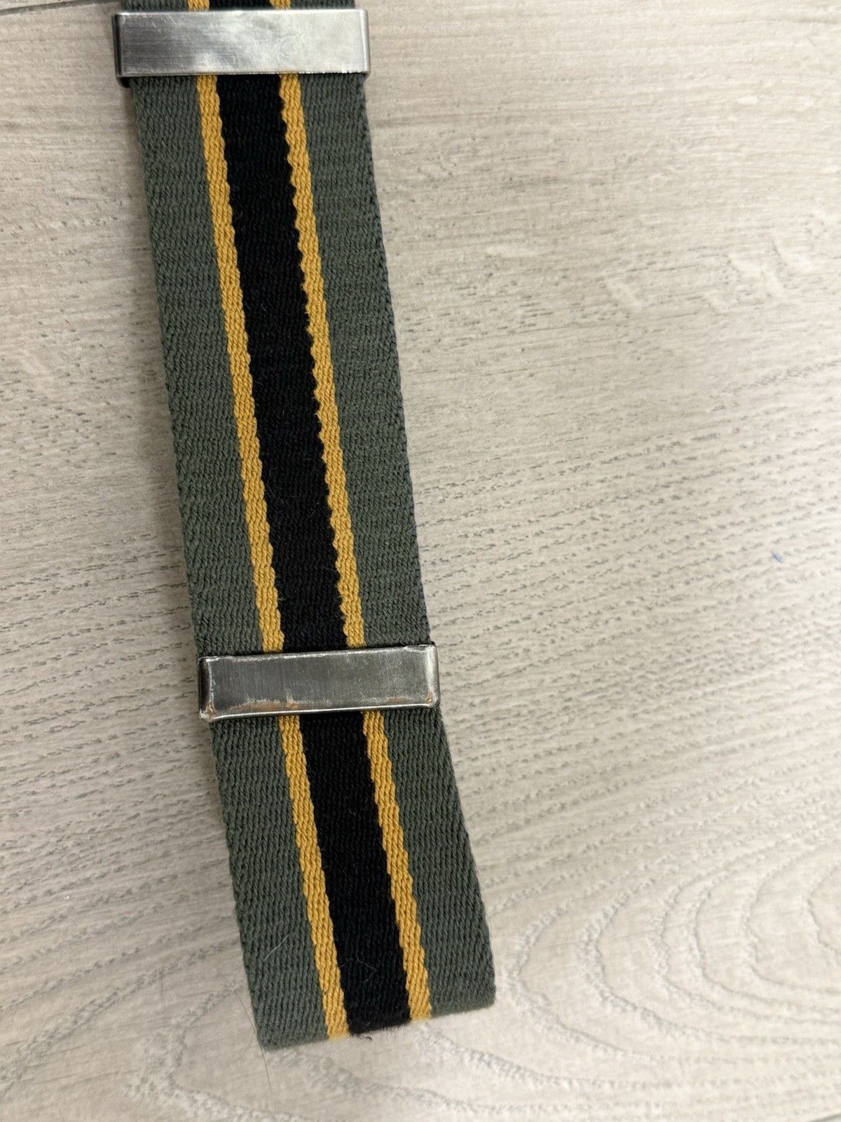 Dolce & Gabbana Vintage D&G Dolce & Gabba 2000s Mens Cotton Leather Belt y2k Size 34 - 6 Thumbnail