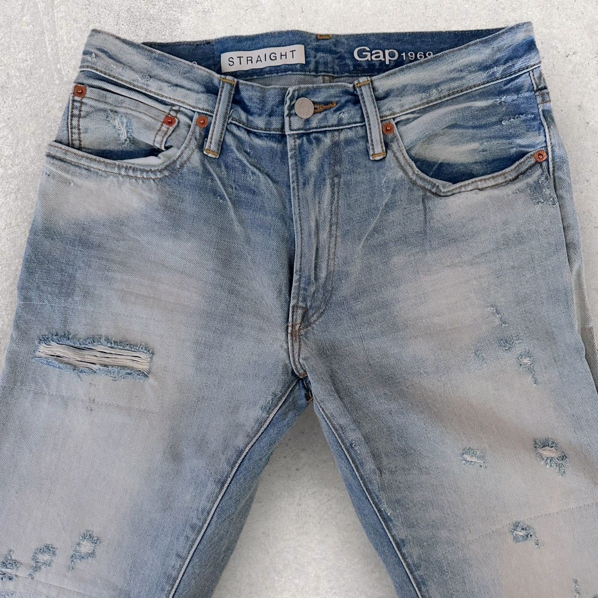 Gap Gap 1969 Straight Jeans Size US 29 - 3 Thumbnail