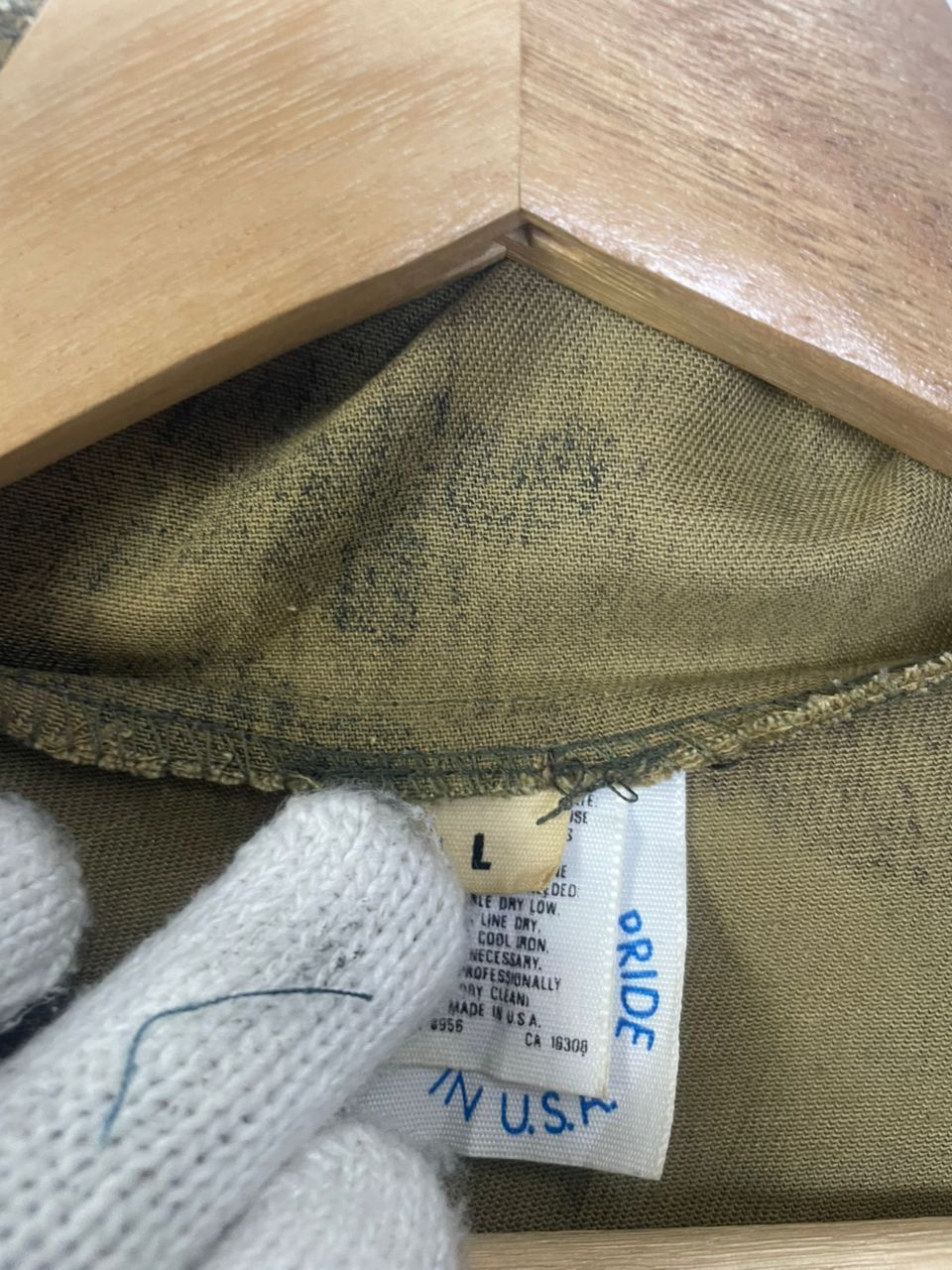 Designer × Vintage US Military Hoodie Jacket Crafted With Pride in USA Size US L / EU 52-54 / 3 - 5 Thumbnail
