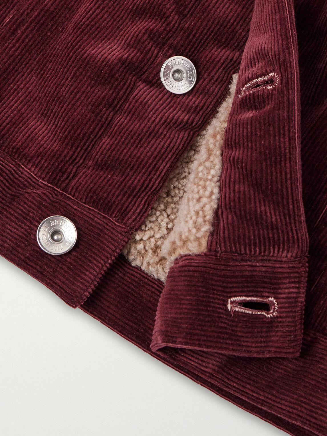 Brunello Cucinelli o1w1db10125 Padded Jacket in Burgundy Size US S / EU 44-46 / 1 - 3 Thumbnail