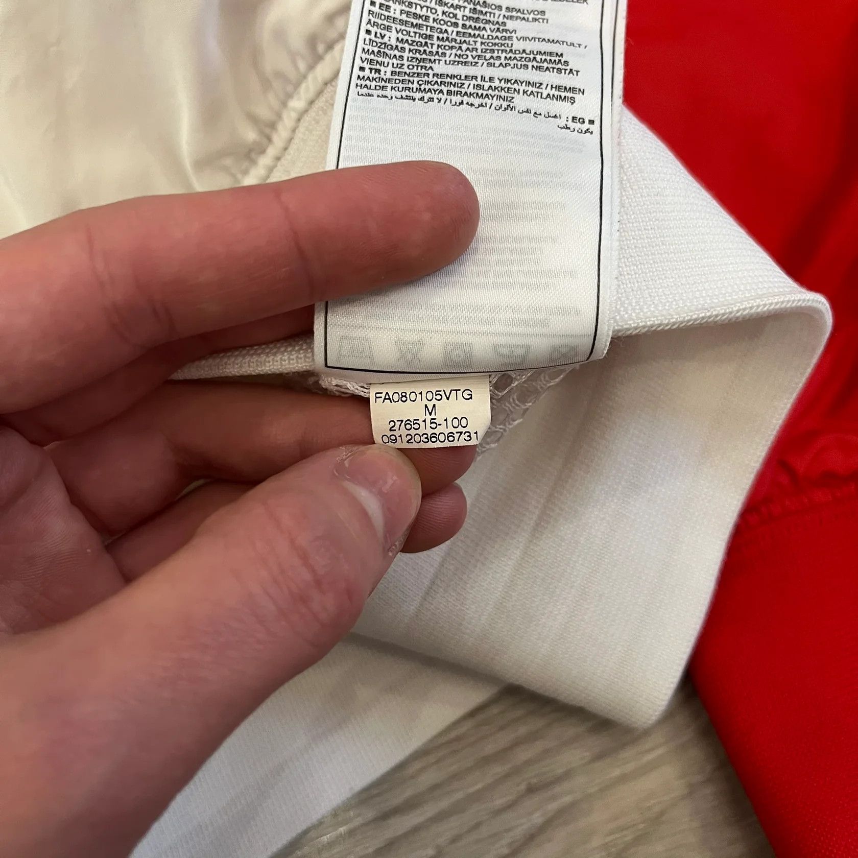 Nike Nike France Olympics 2008 Split Windbreaker (Medium) Size US M / EU 48-50 / 2 - 9 Thumbnail