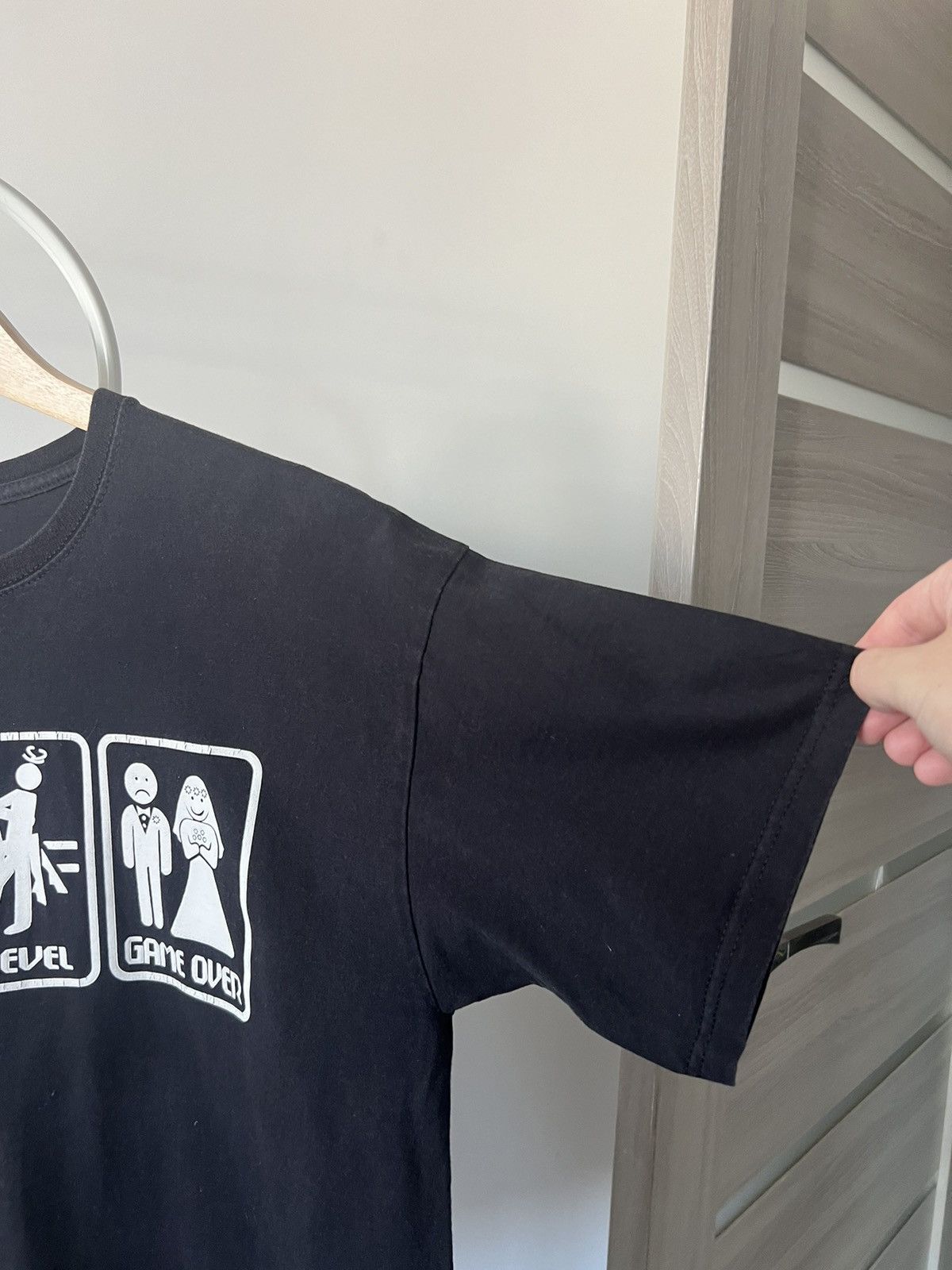 Band Tees Vintage Gamer Levels Tee – Game Over Funny Graphic Shirt Size US S / EU 44-46 / 1 - 7 Thumbnail