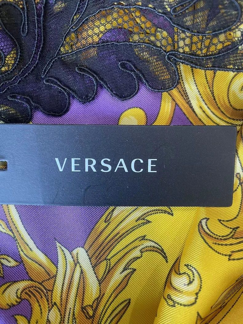 Versace Versace Baroque print skirt Size XXL / US 16-18 / IT 52-54 - 4 Thumbnail
