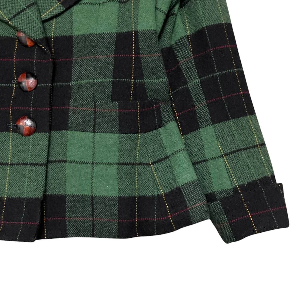Yves Saint Laurent Vintage YSL Yves Saint Laurent Rive Gauche Wool Jacket Size S / US 4 / IT 40 - 4 Thumbnail