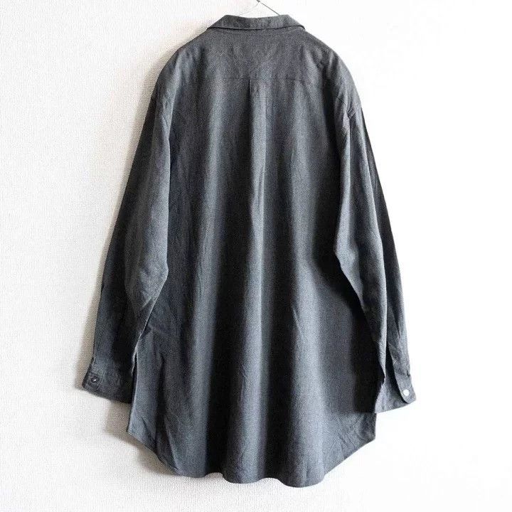 Y's for Men Y's For Men Black silk silhouette shirt Size US M / EU 48-50 / 2 - 2 Thumbnail