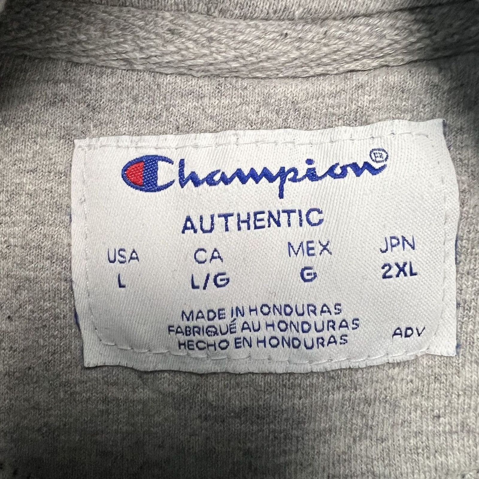 Champion × Vintage Champion Hoodie Authentic Athletic Pullover Hood Sweatshirt Size US L / EU 52-54 / 3 - 4 Thumbnail