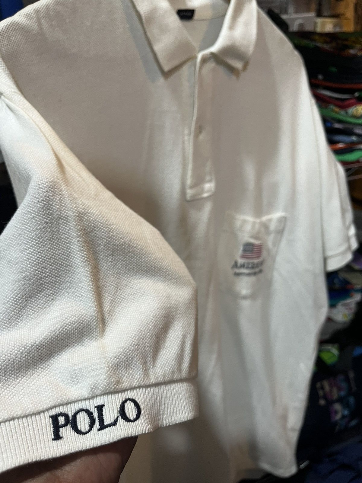 Polo Ralph Lauren Polo Ralph Lauren America’s Cup 1992s Pony Shirt Size US XL / EU 56 / 4 - 4 Thumbnail