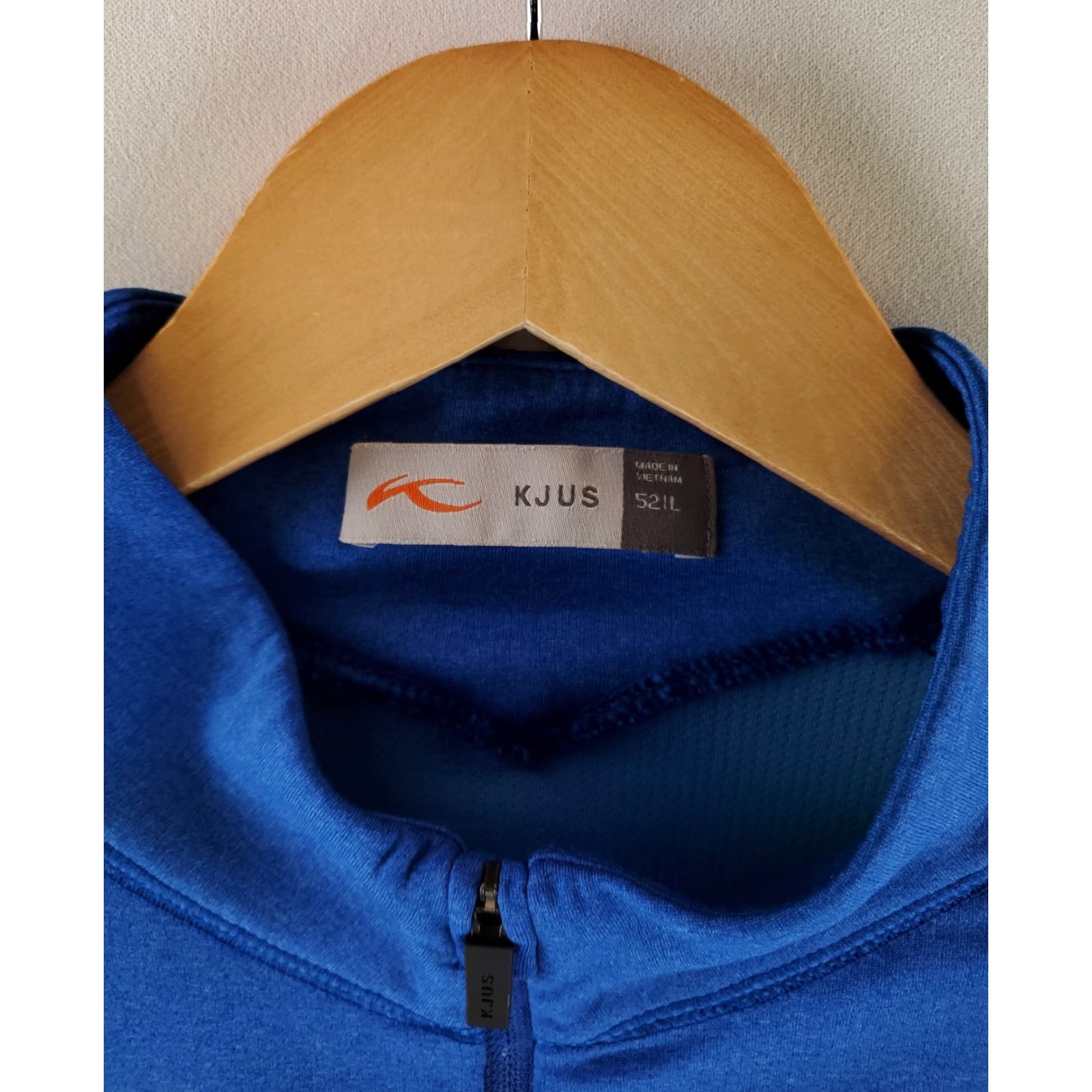 KJUS Kjus Keano 1/2 Zip 1/4 Zip Long Sleeve Pullover Shirt Performance Blue Mens L Size US L / EU 52-54 / 3 - 3 Thumbnail
